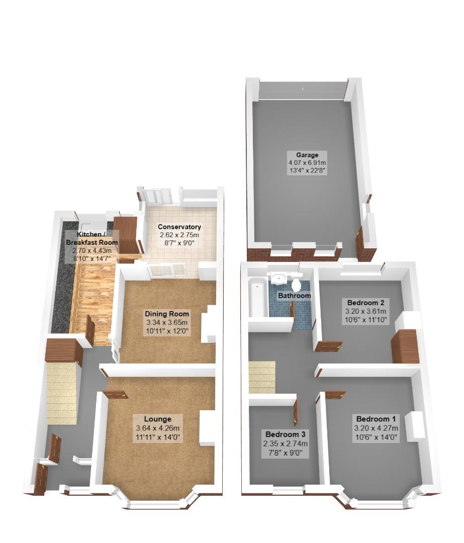 131, Queensholm Crescent, Bristol floorplan