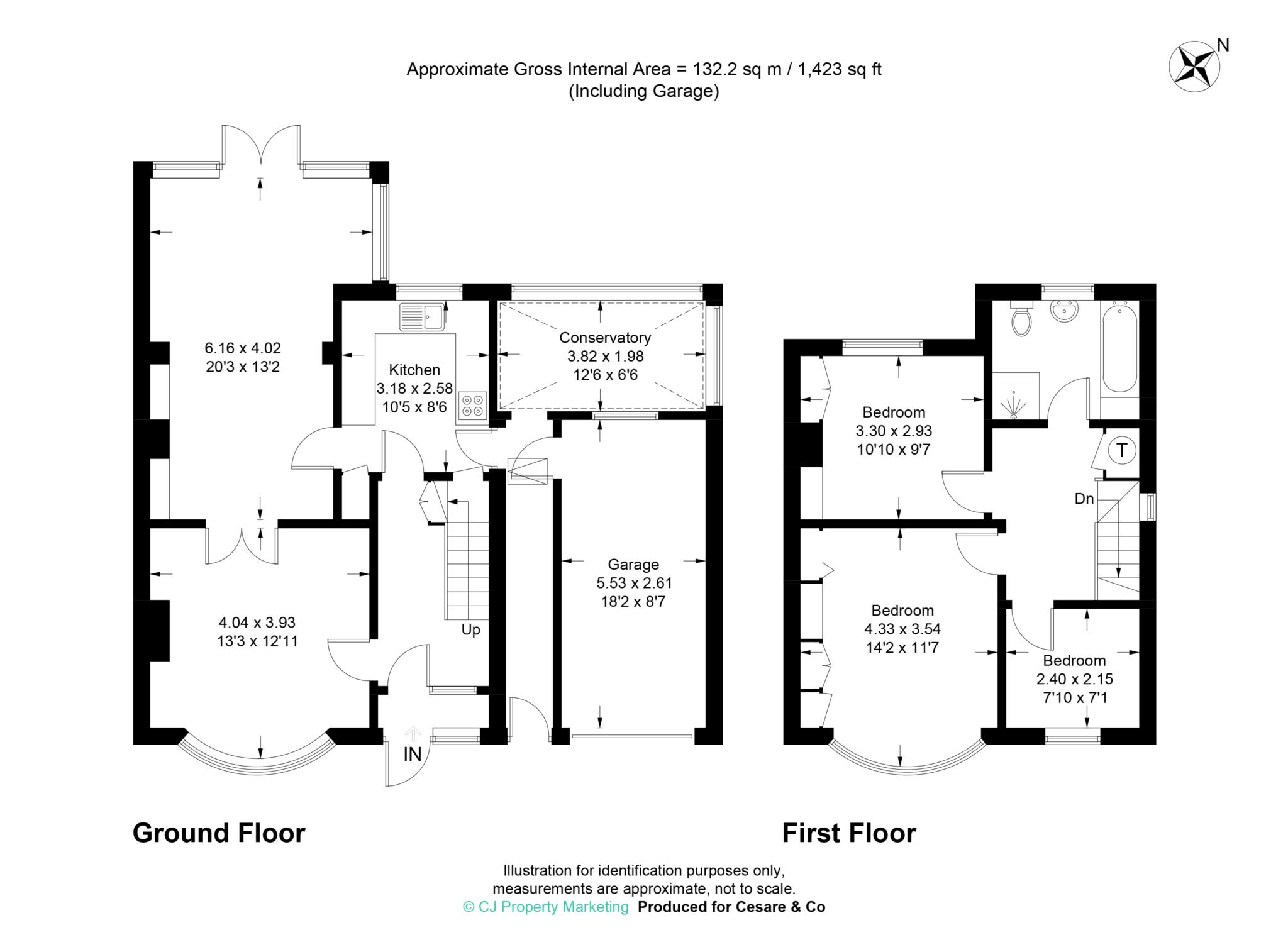 6, Norvic Road, Tring floorplan