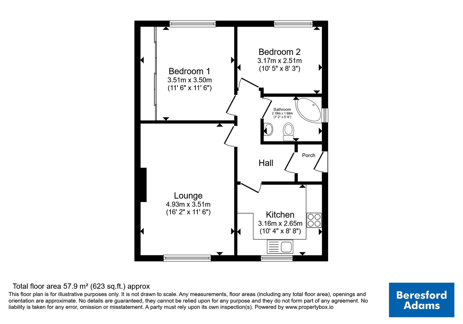 61, Nant Y Felin, Isle of Anglesey floorplan