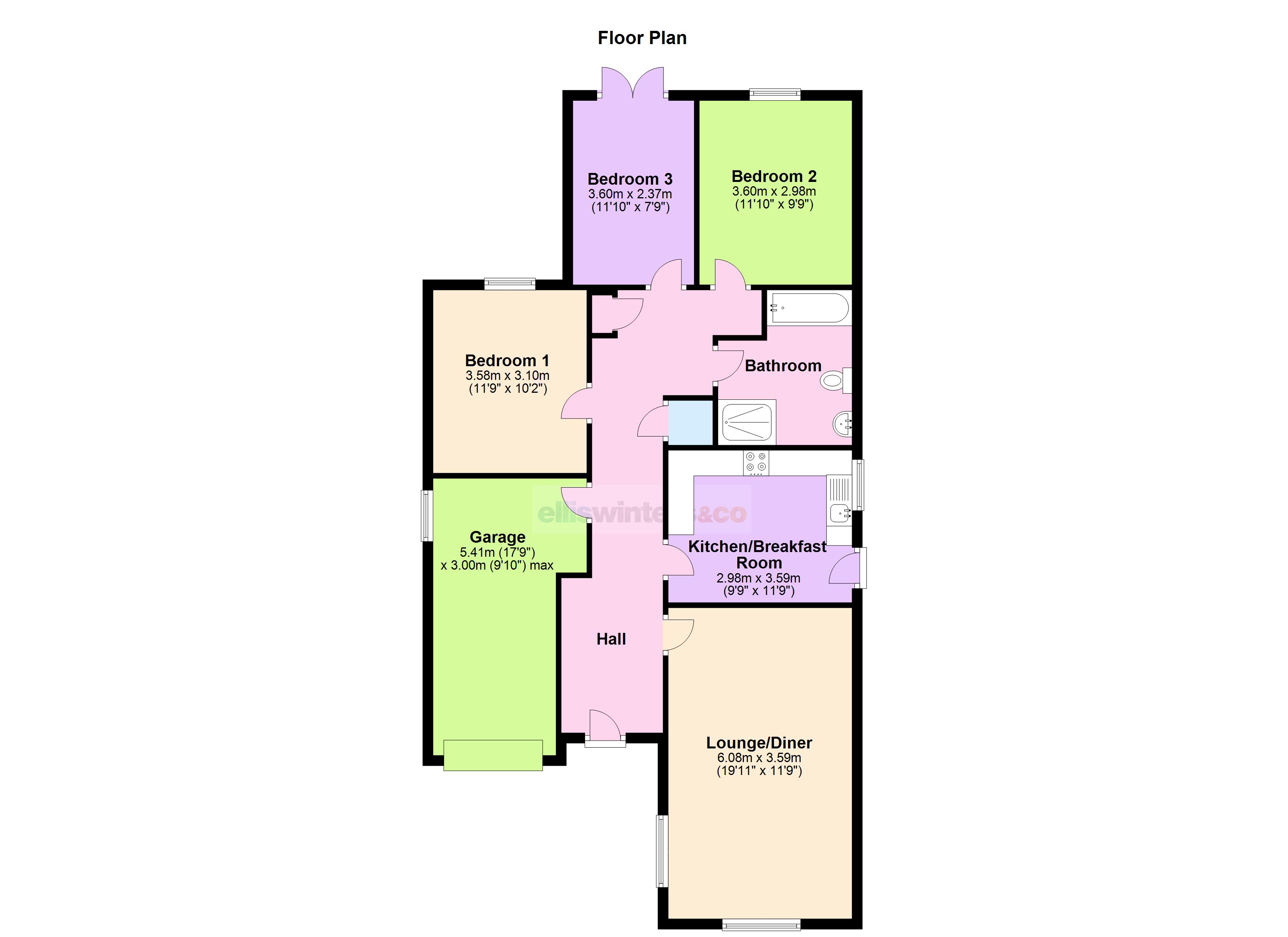Hillside Road, March floorplan