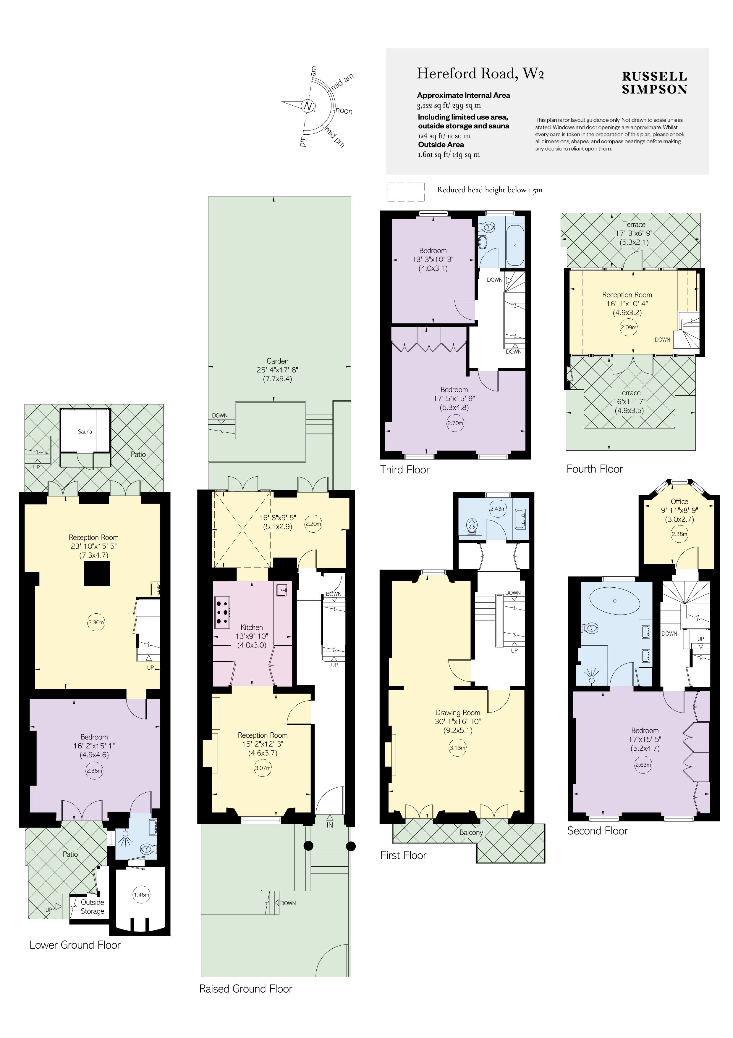 104, Hereford Road, Bayswater floorplan
