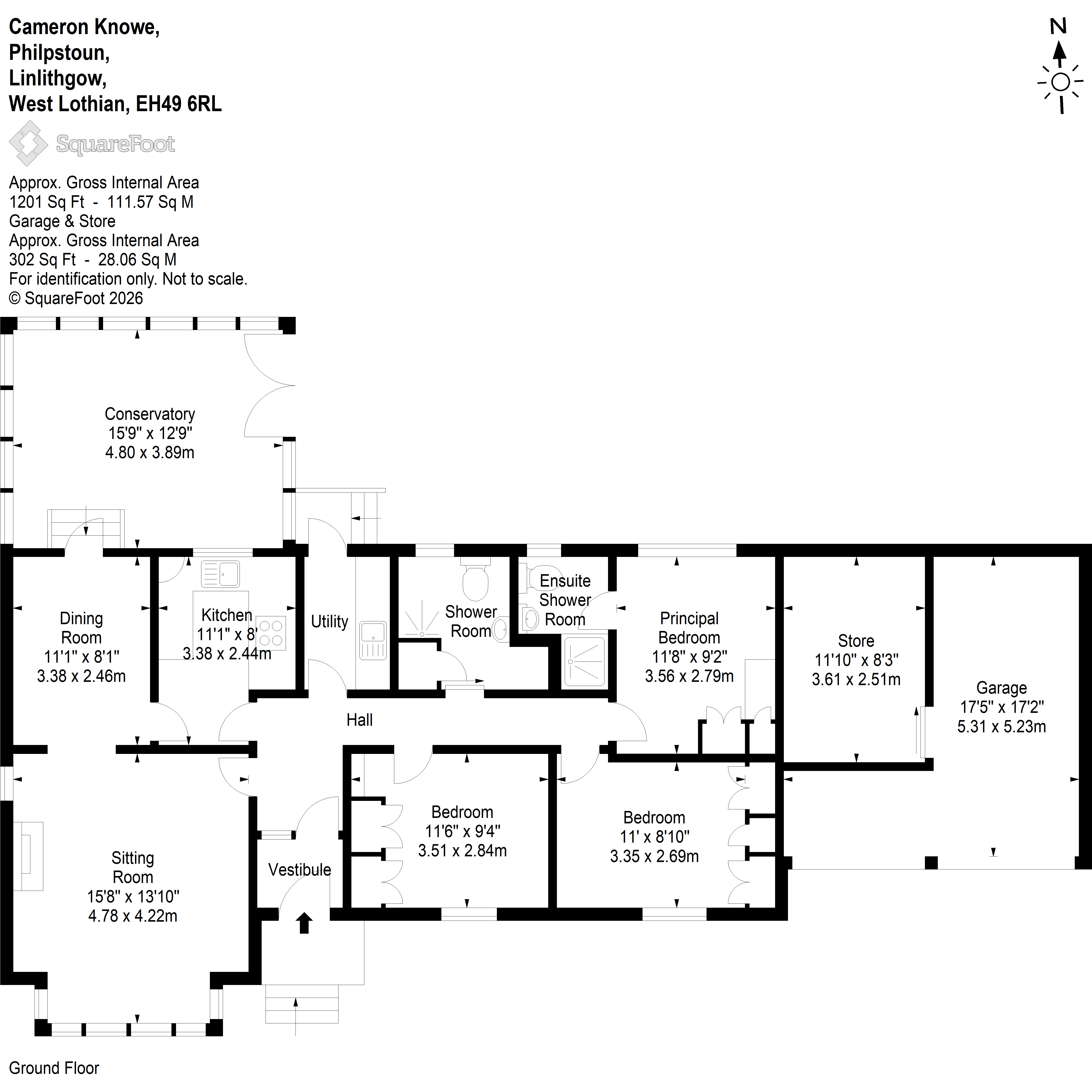 9, Cameron Knowe, Philpstoun, Linlithgow floorplan