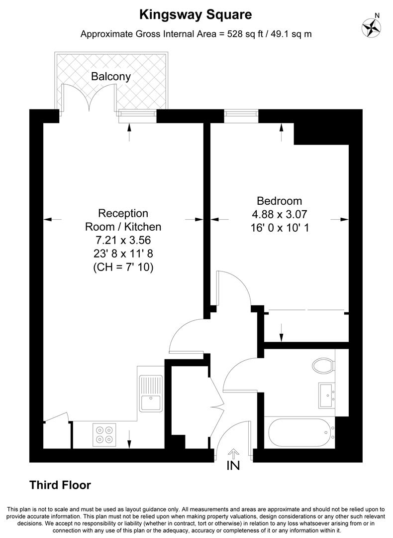 56, Drapers Court, London floorplan