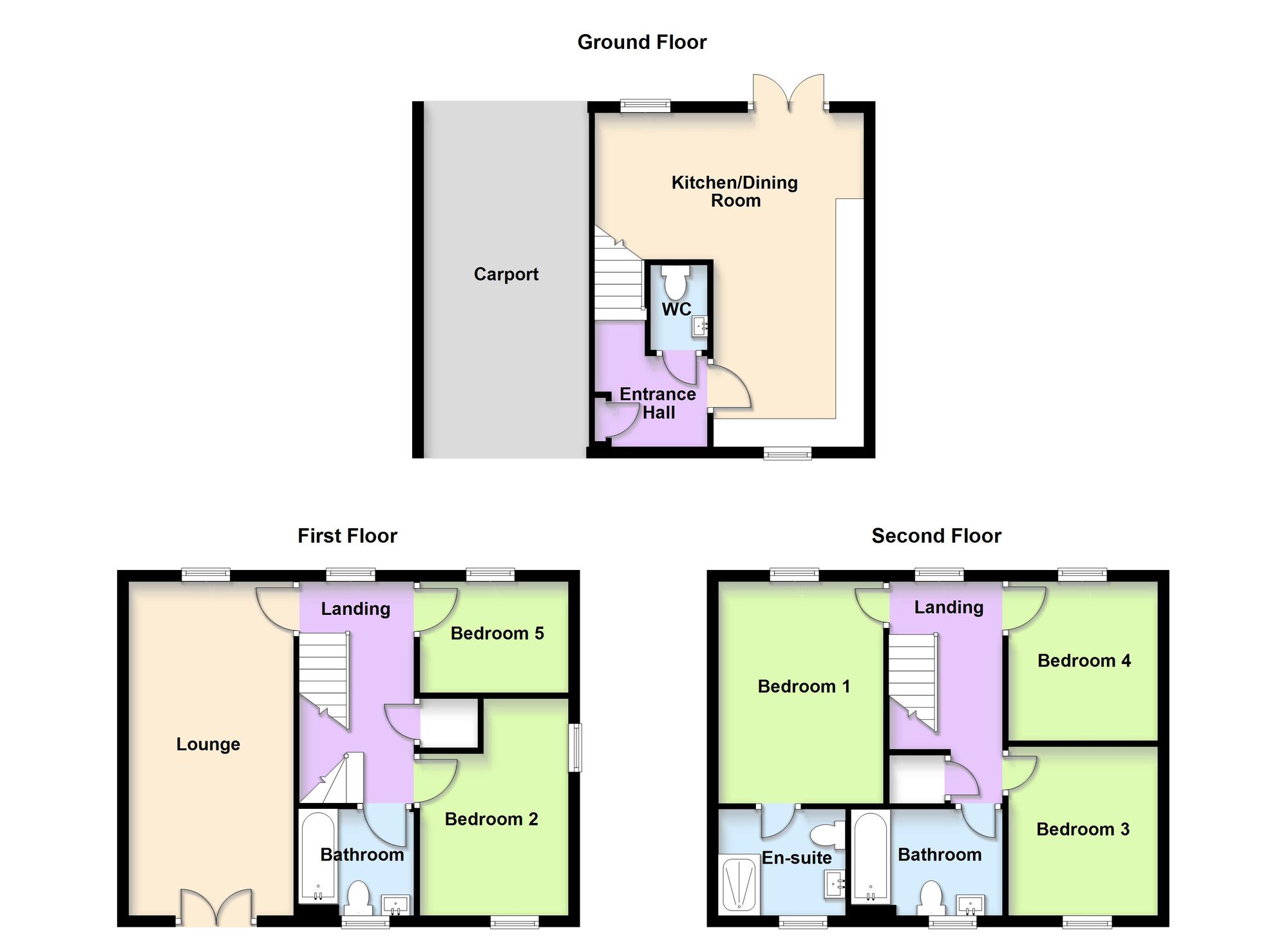 19 Brosse Crescent, Milton Keynes floorplan