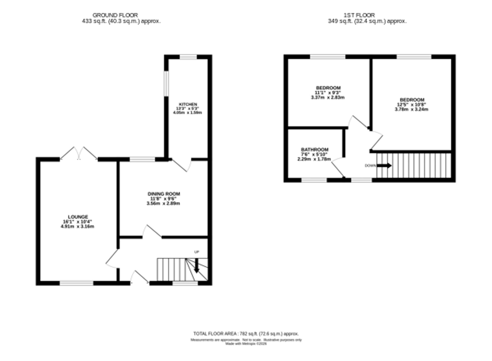 14, Alton Drive, Macclesfield, SK10 floorplan