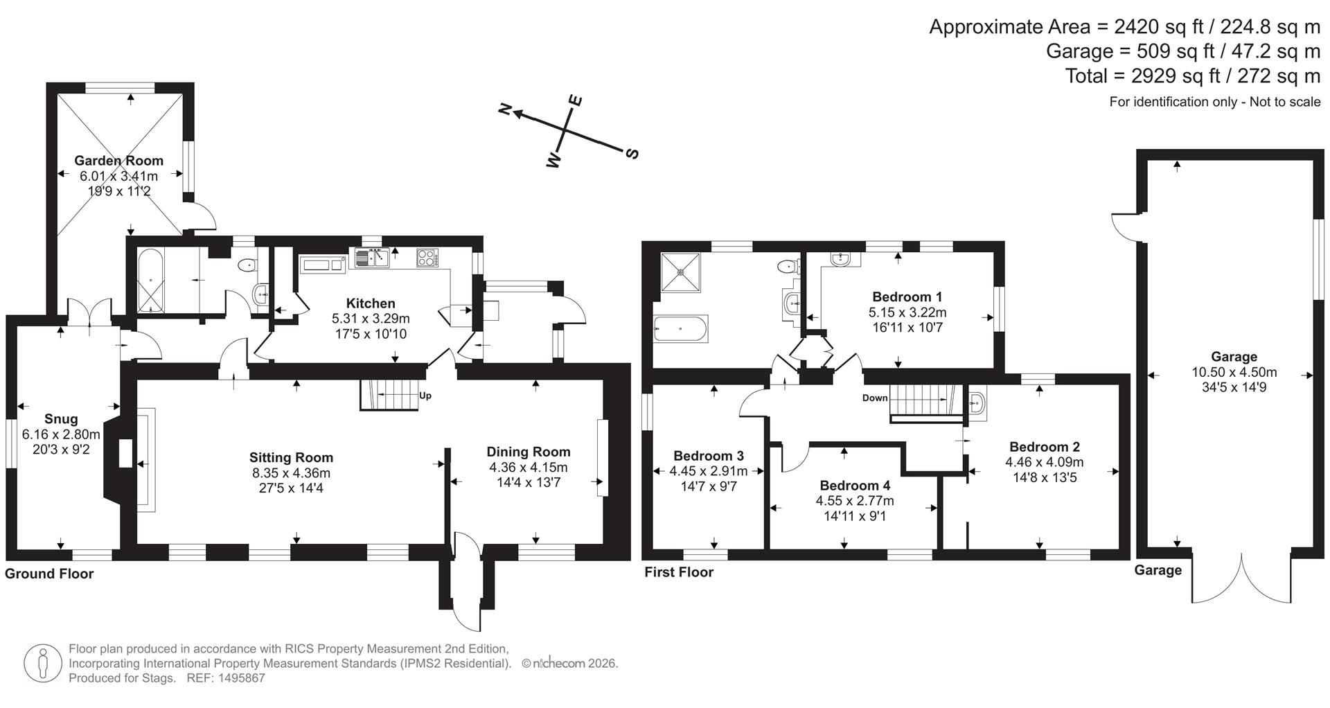 September Cottage, Umberleigh floorplan