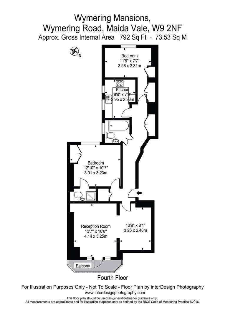 139, Wymering Mansions, Maida Vale floorplan