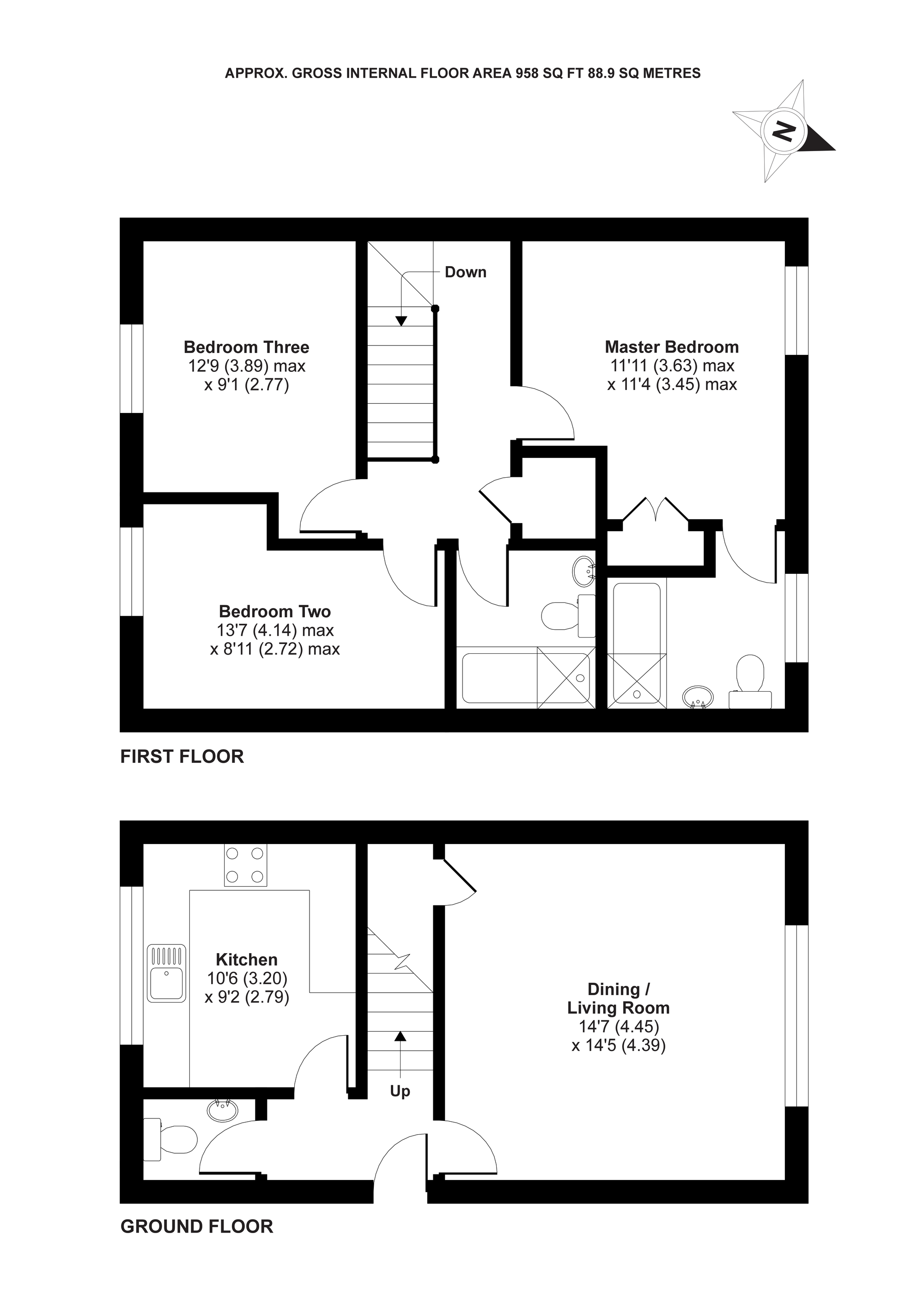 3 Bedrooms Flat for sale in Kings Oak Court, Queens Road, Reading, Berkshire RG1