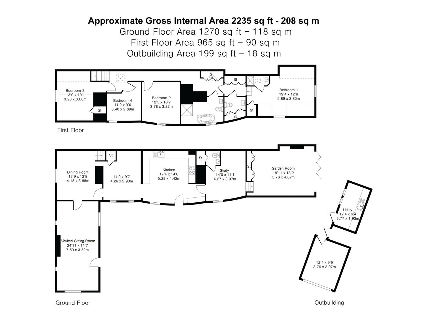 7, Rogers End floorplan