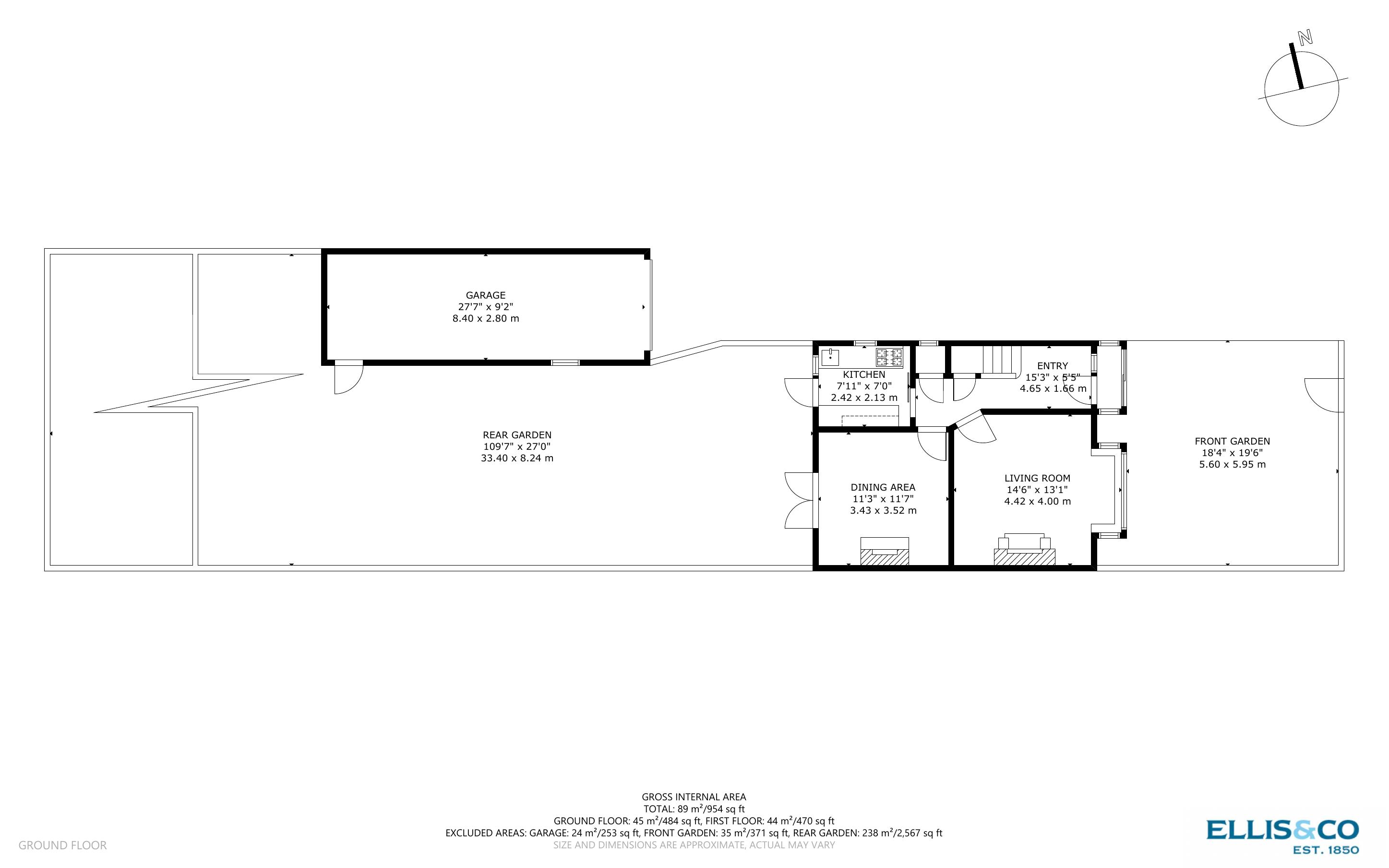 157, Windmill Lane, Greenford floorplan
