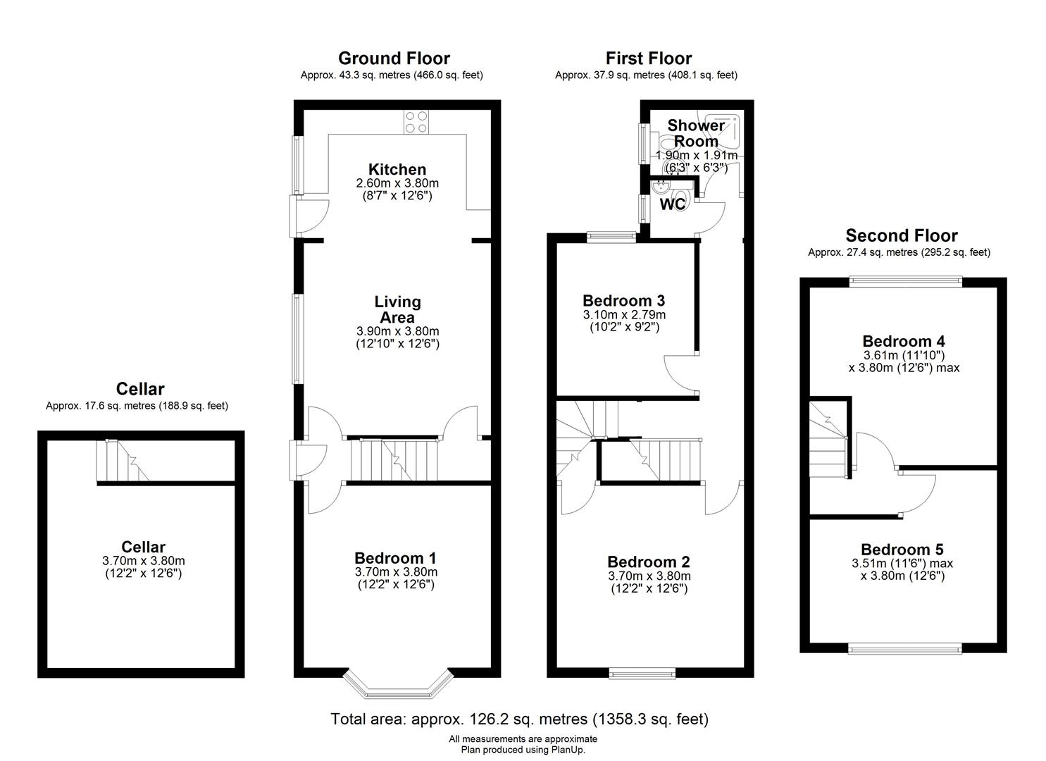 Harland Road, Sheffield floorplan