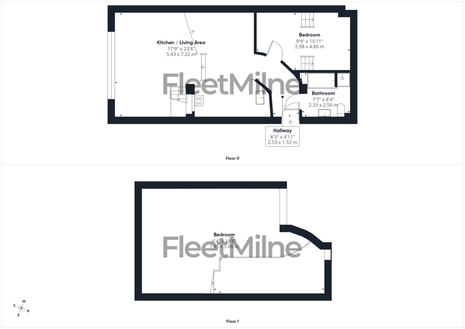 Apartment 407, Amazon Lofts, Tenby Street, Birmingham floorplan