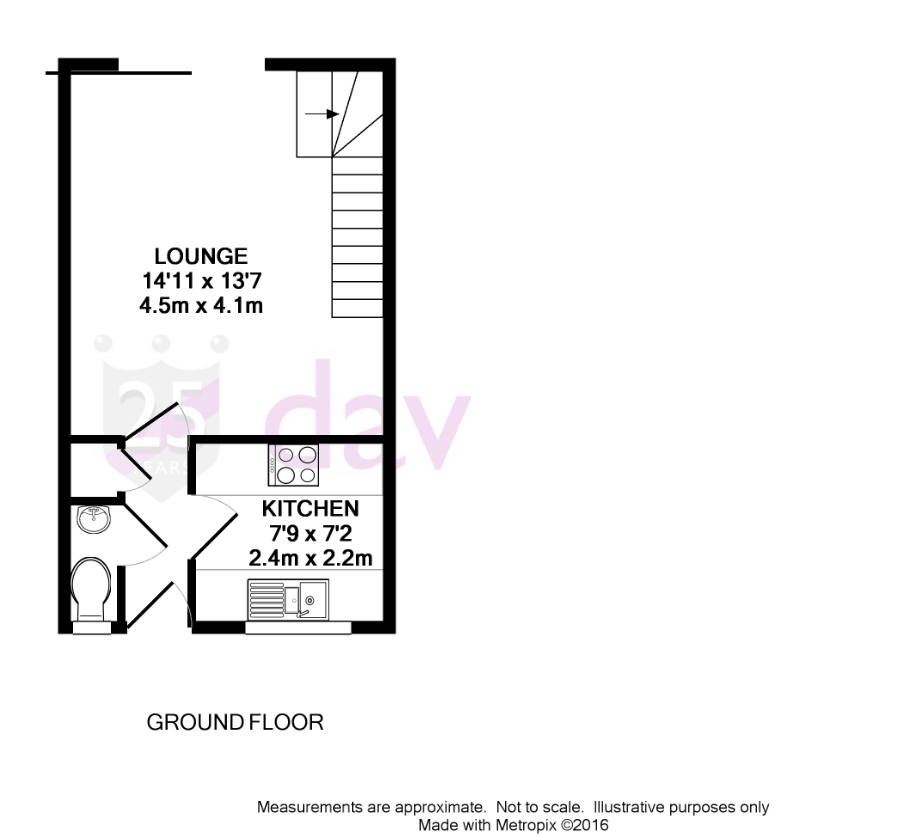 2 Bedrooms Terraced house to rent in Bridus Mead, Blewbury, Didcot OX11