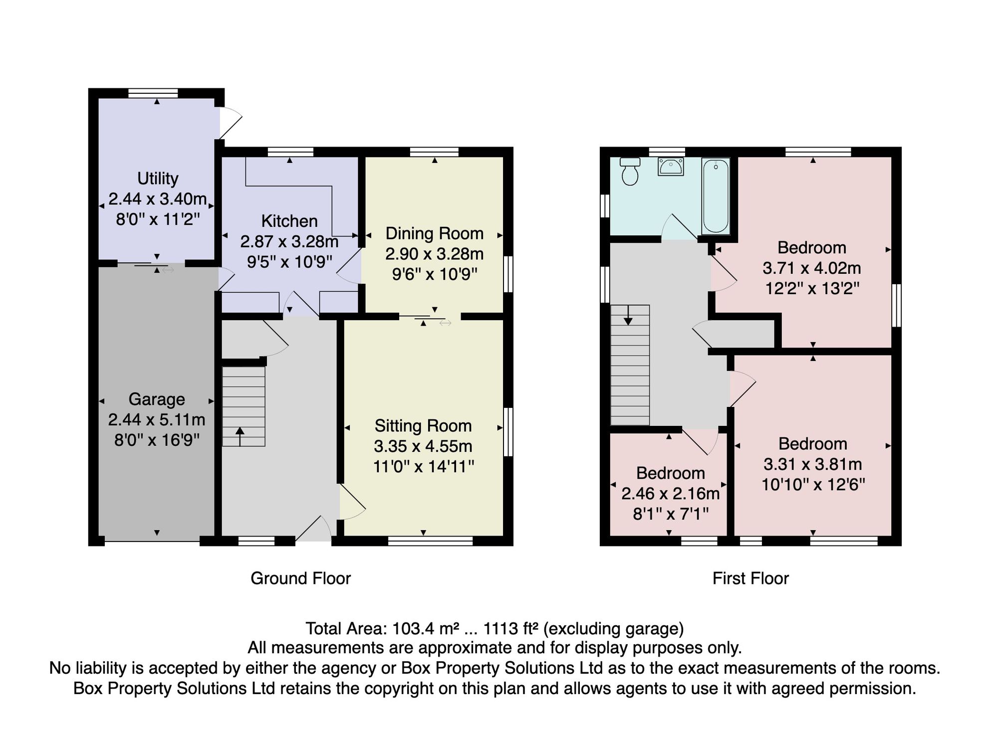 Briar Bank Station Lane, Harrogate floorplan