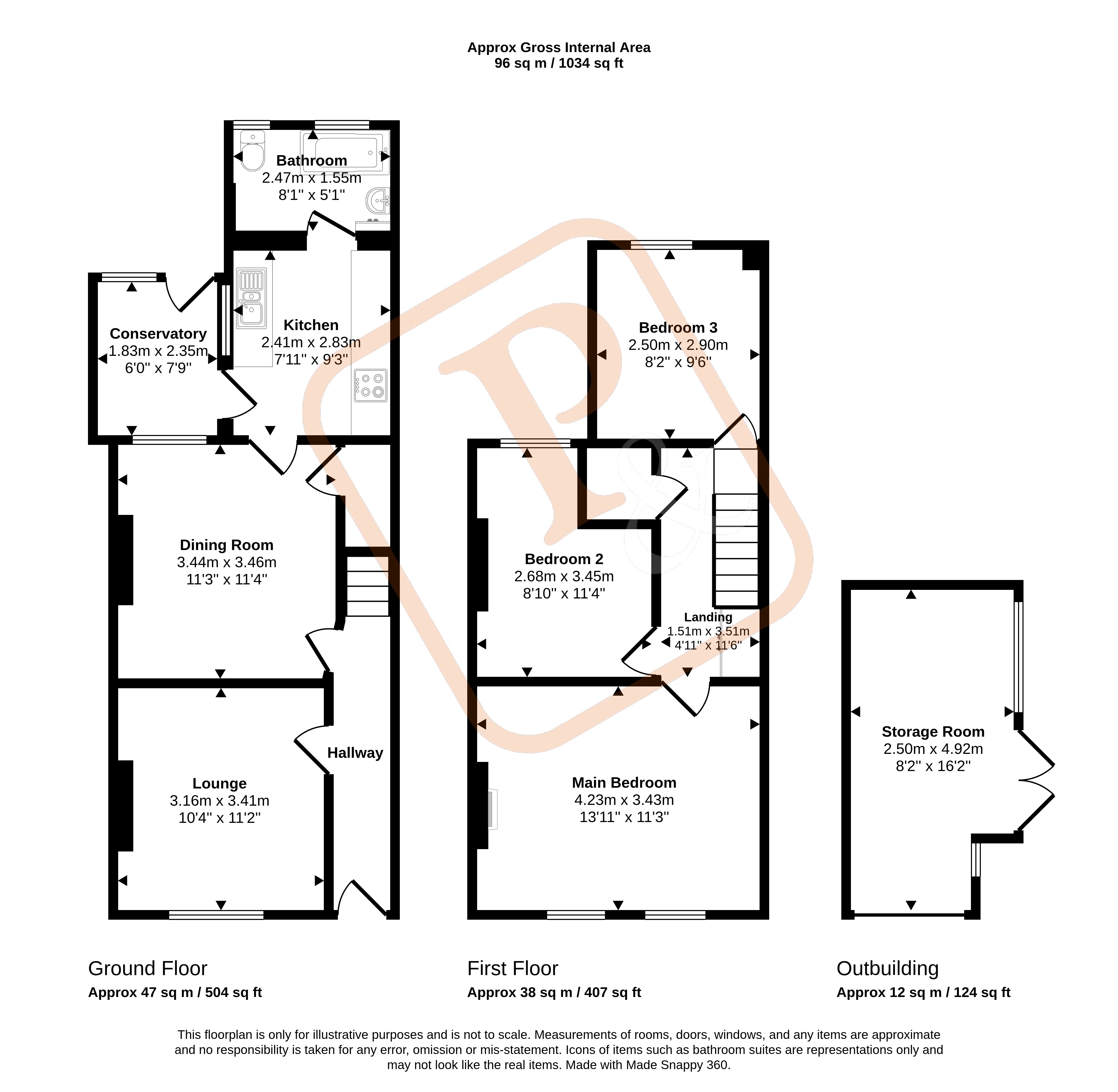 28, Fairfax Road, Essex floorplan