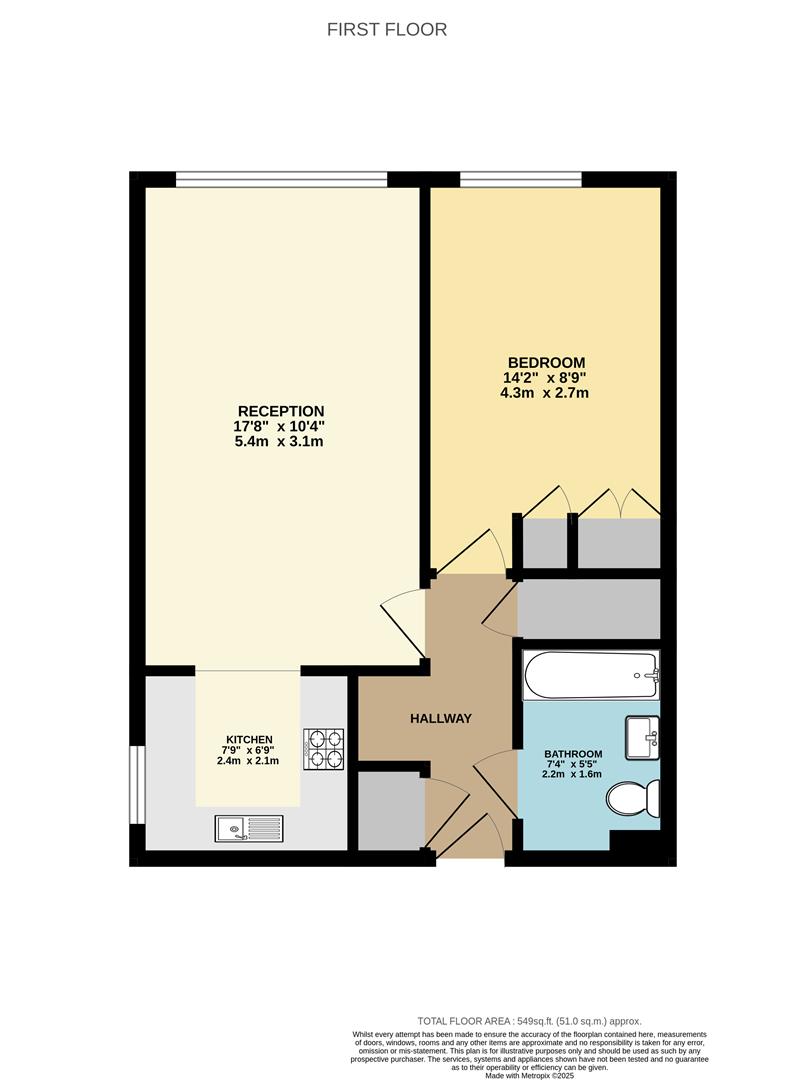 22, Oak Lodge, Wanstead floorplan