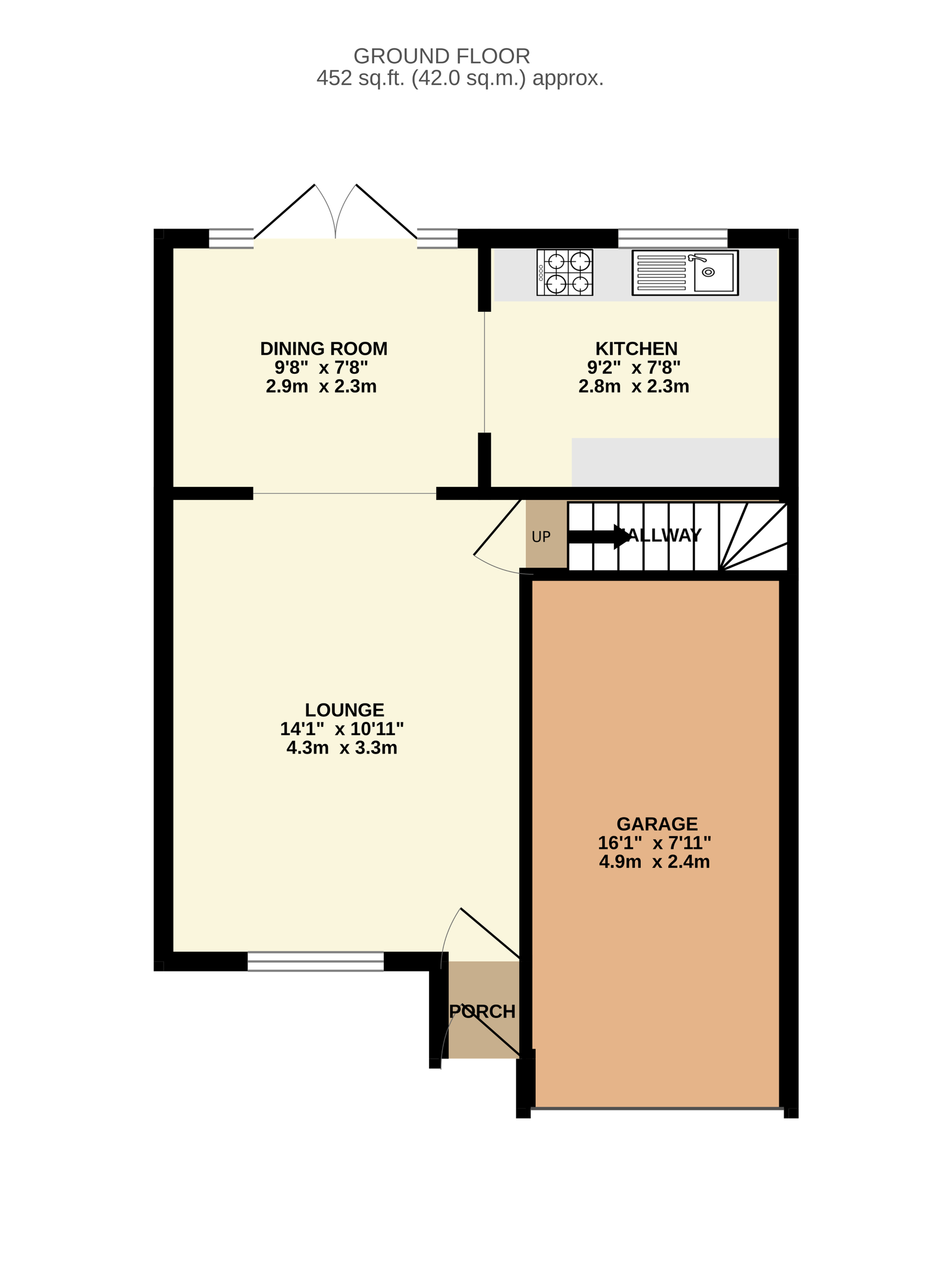 45, Cromwell Road, Wolverhampton floorplan