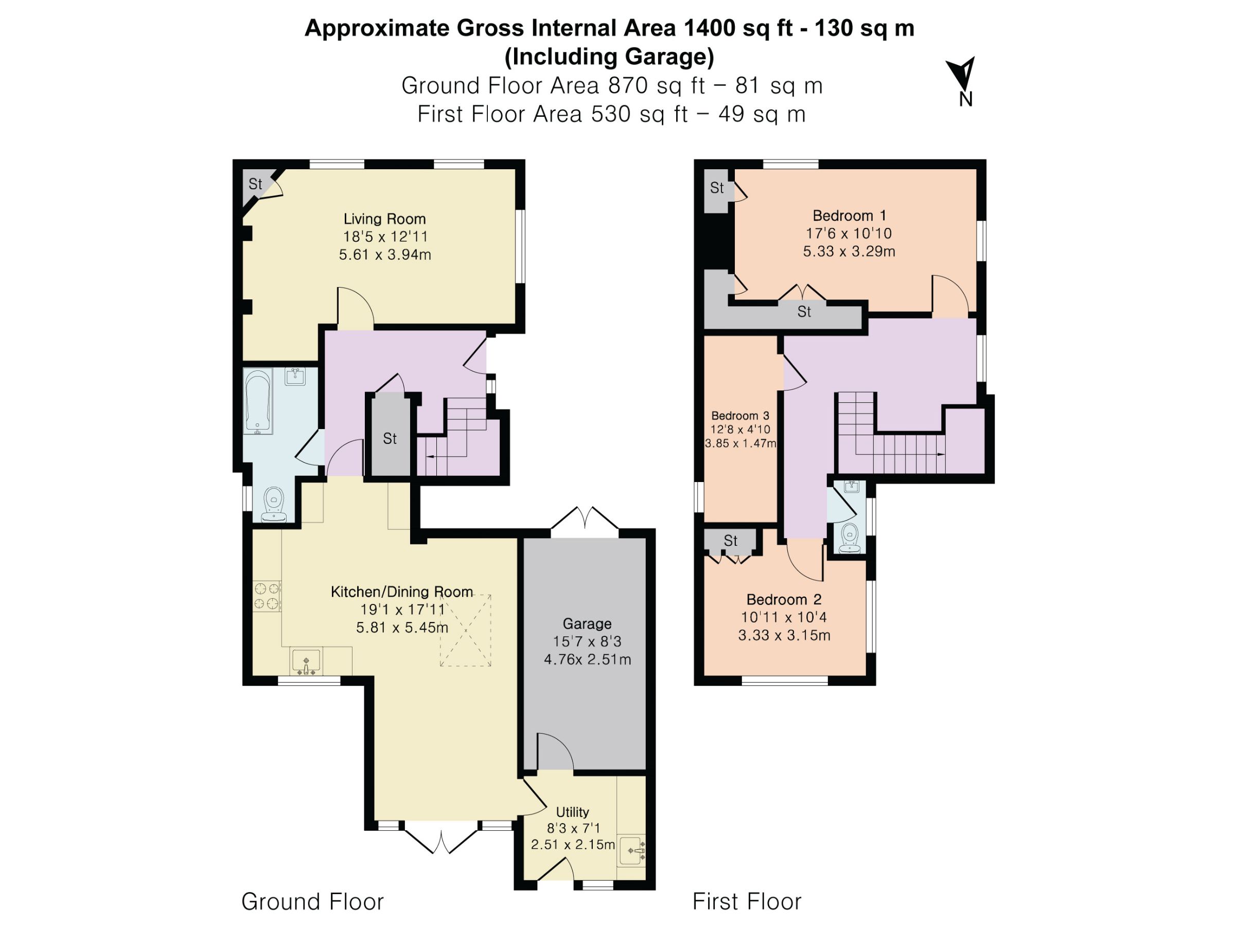 Quaif Cottage, Cranbrook floorplan
