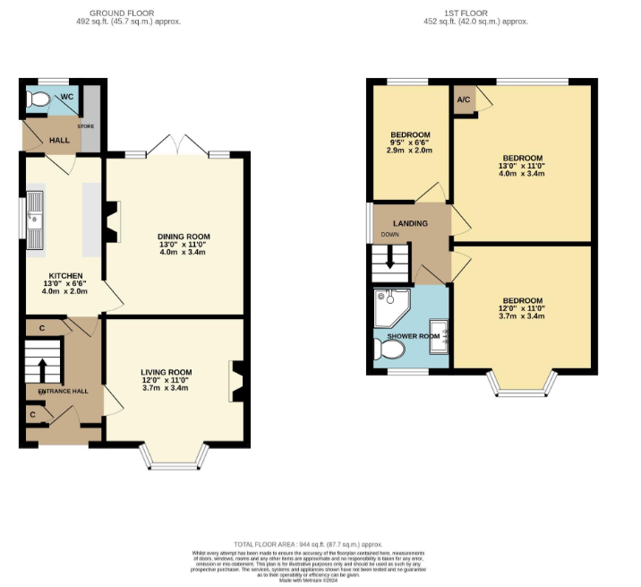 92, Pickersleigh Road, Malvern floorplan