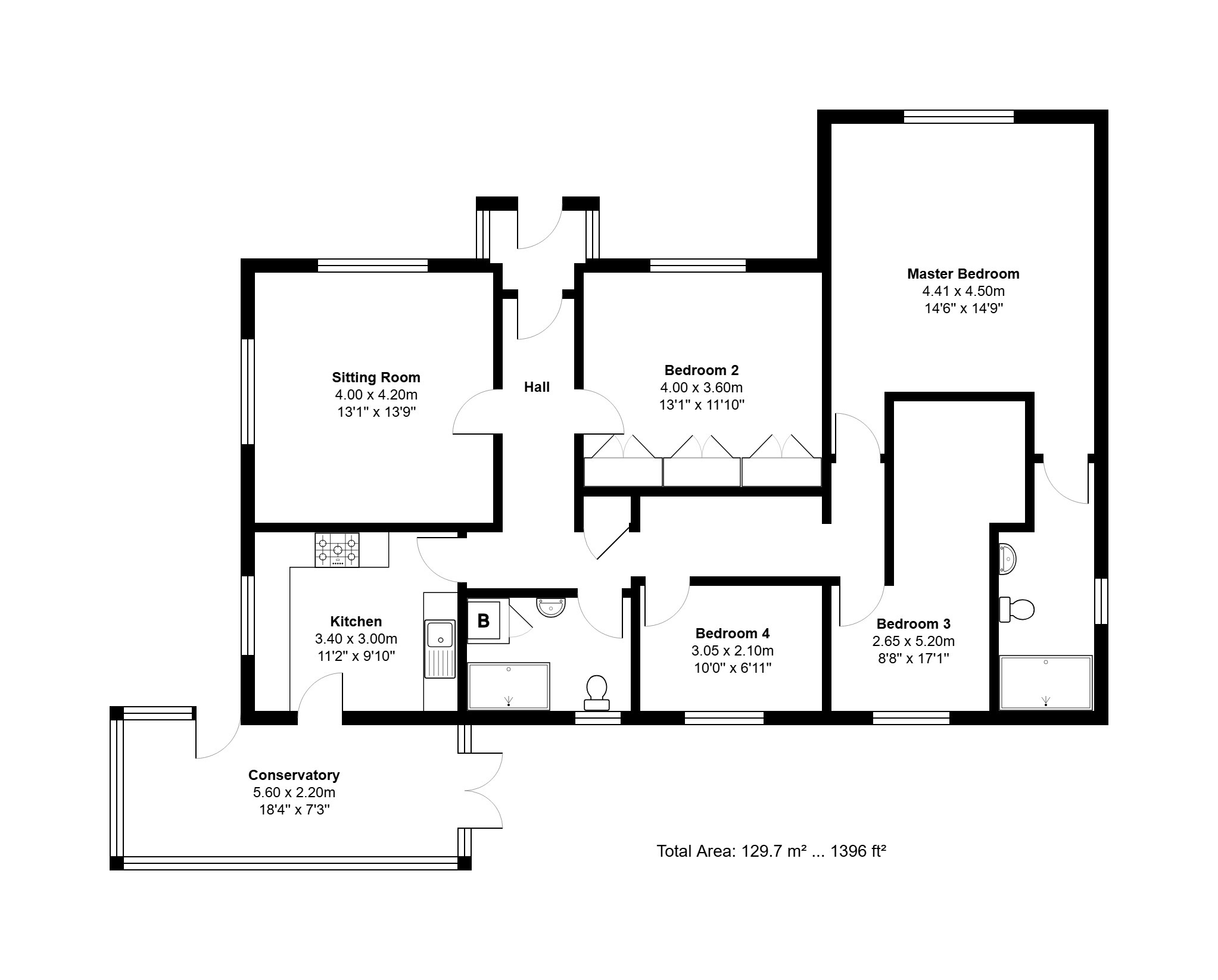6 Glebe Close, Dersingham, Norfolk floorplan