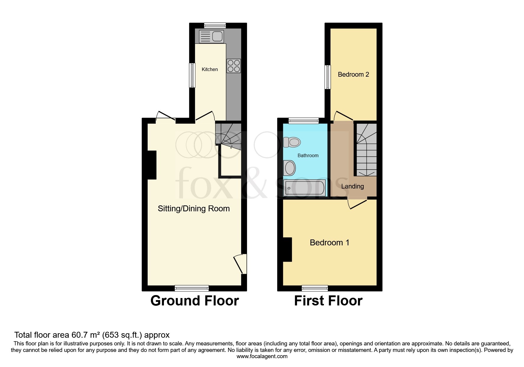 97, Fairfield Road, Burgess Hill floorplan