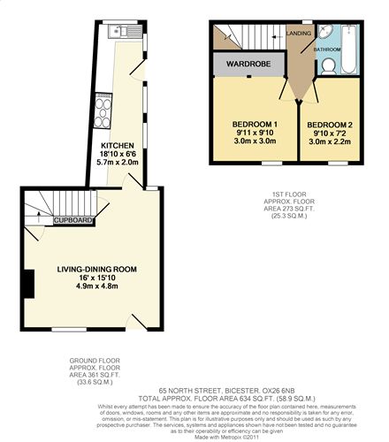 2 Bedrooms Terraced house to rent in North Street, Bicester OX26