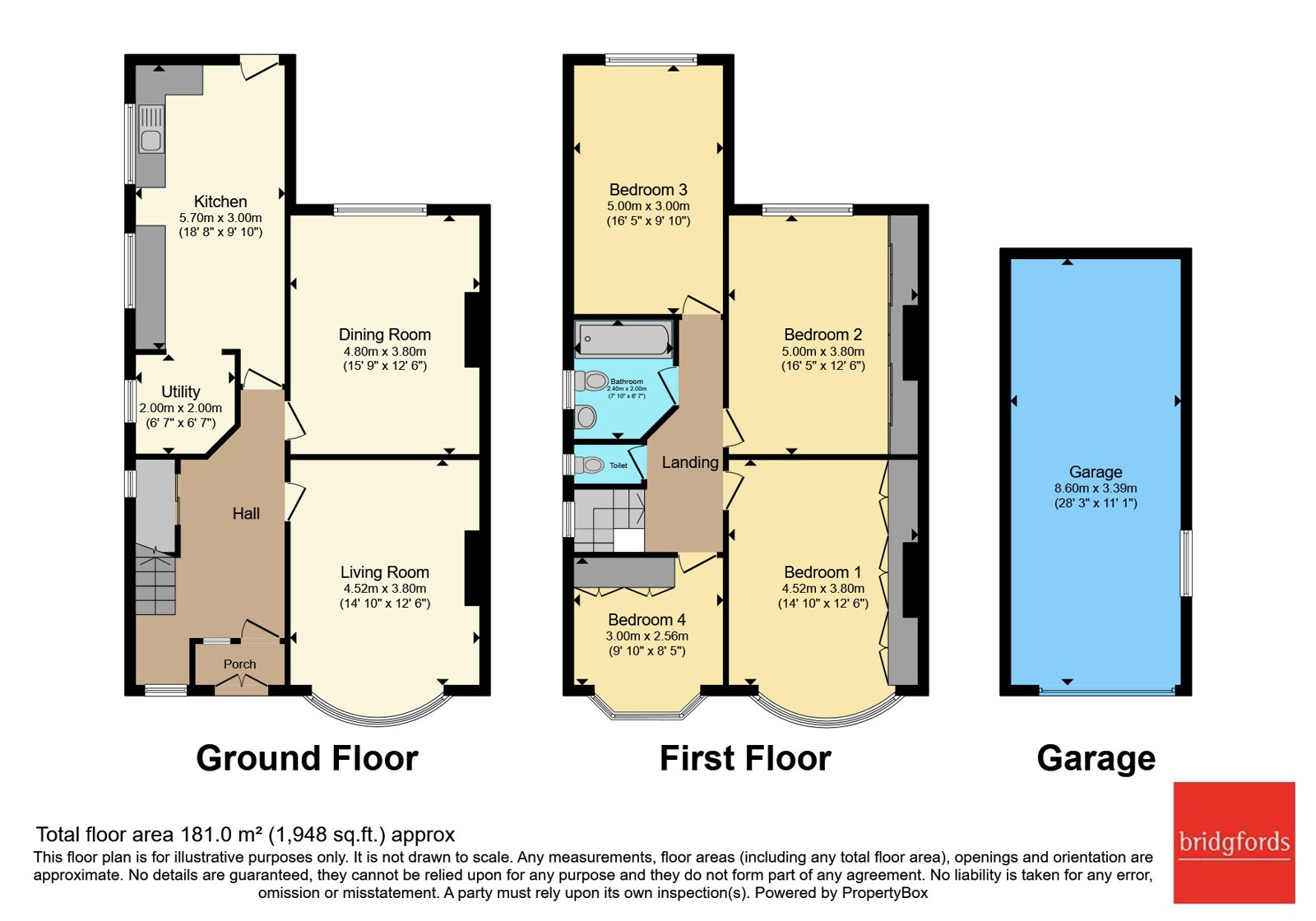 156, Seymour Grove, Manchester floorplan