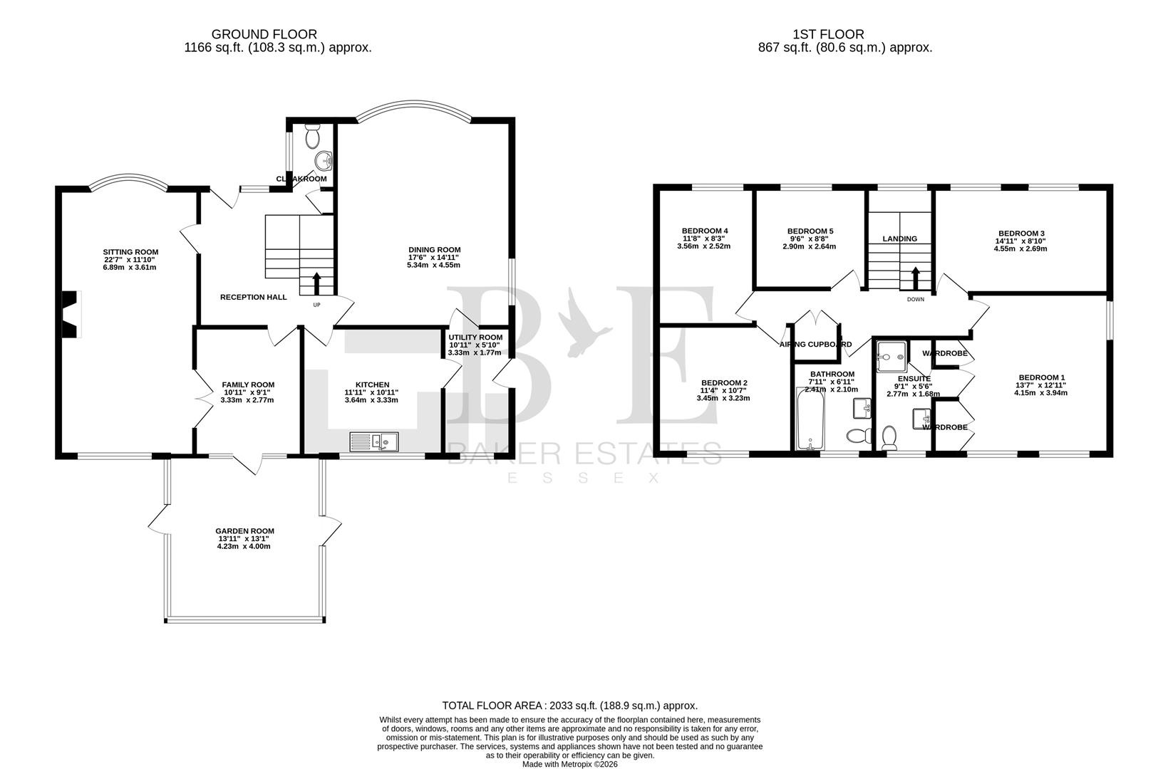 Montana, 55A, Church Road, Wickham Bishops floorplan