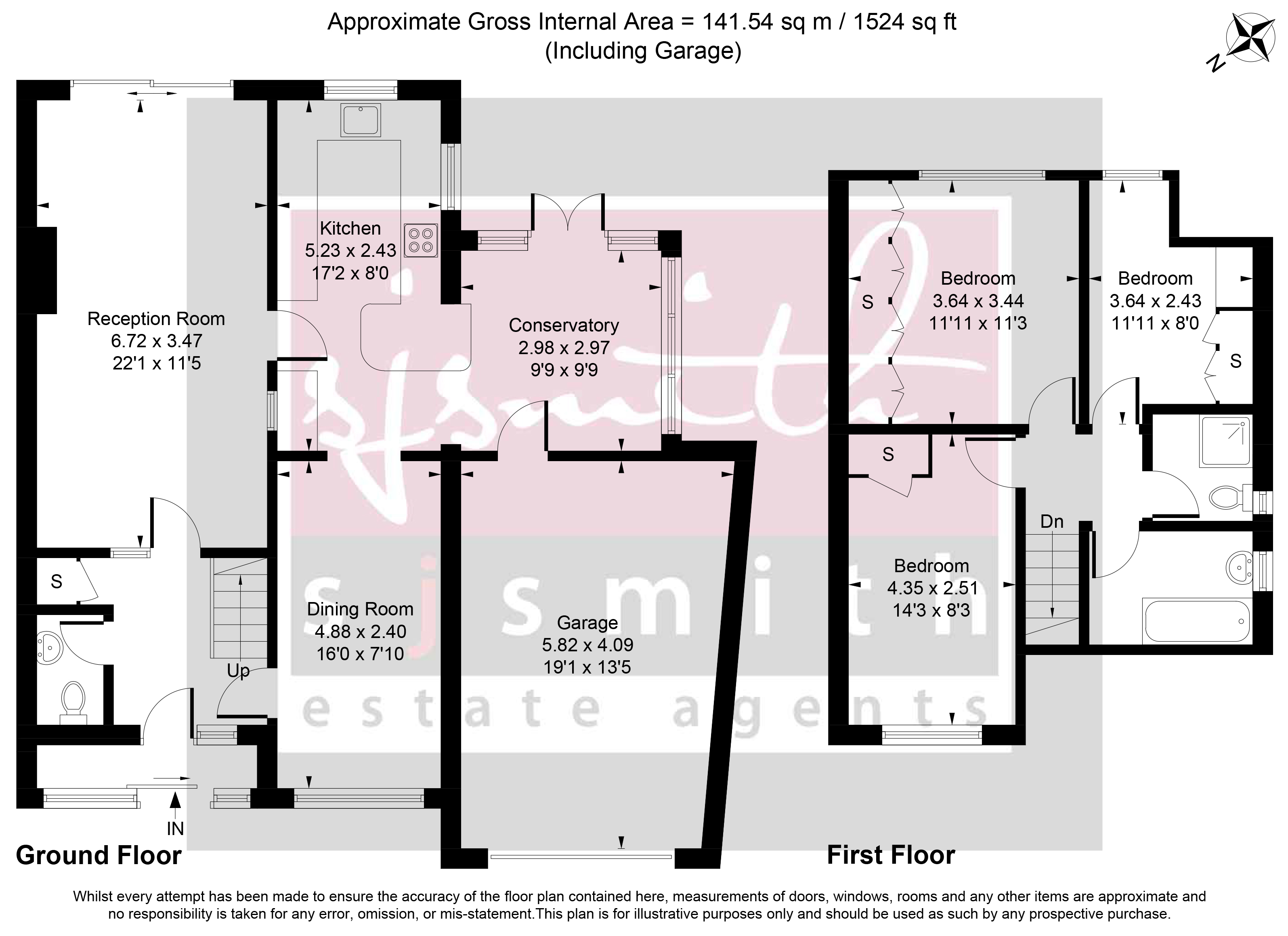 2, Anglesey Close, Ashford floorplan