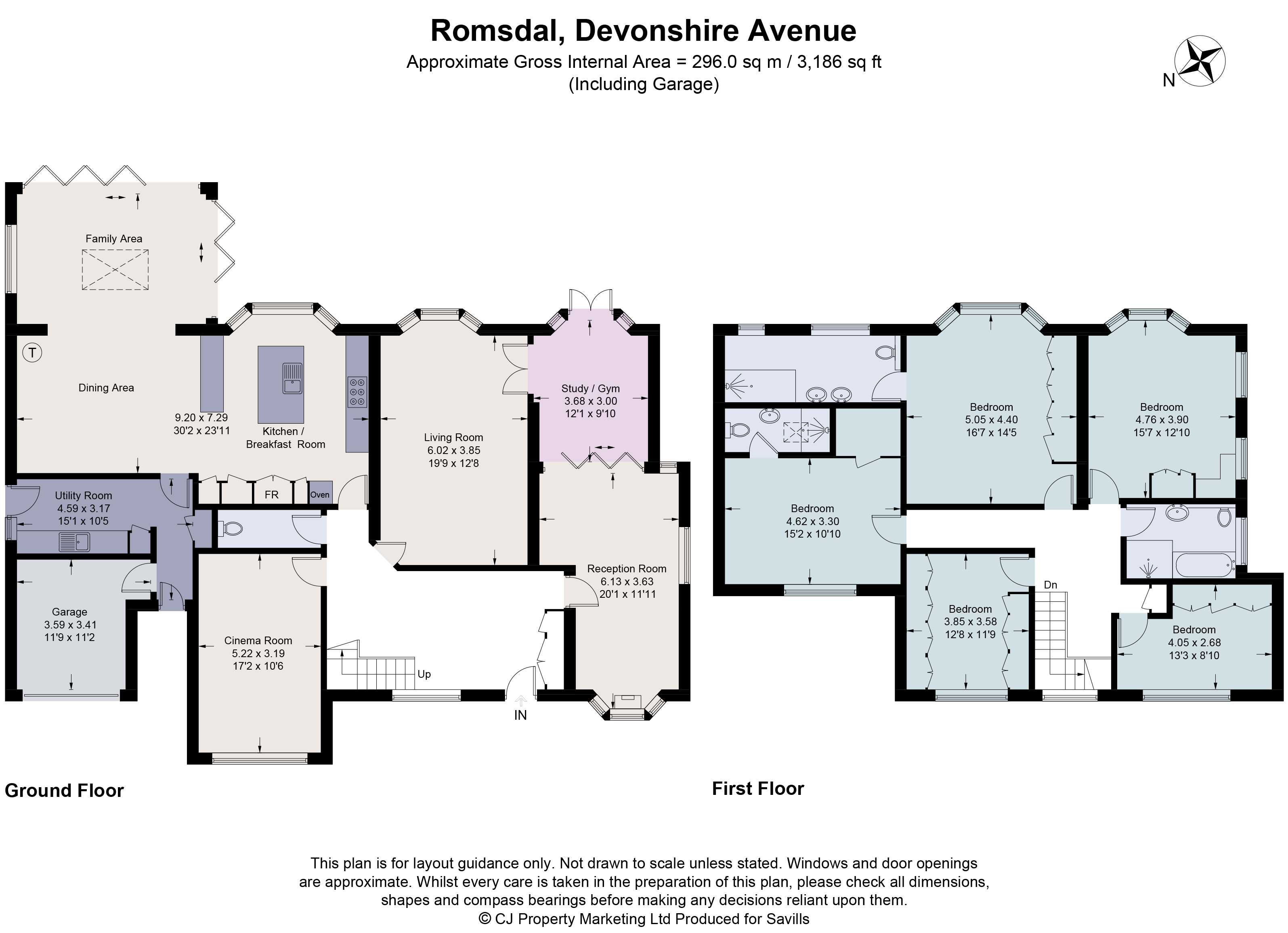 Romsdal,, Devonshire Avenue, Buckinghamshire floorplan