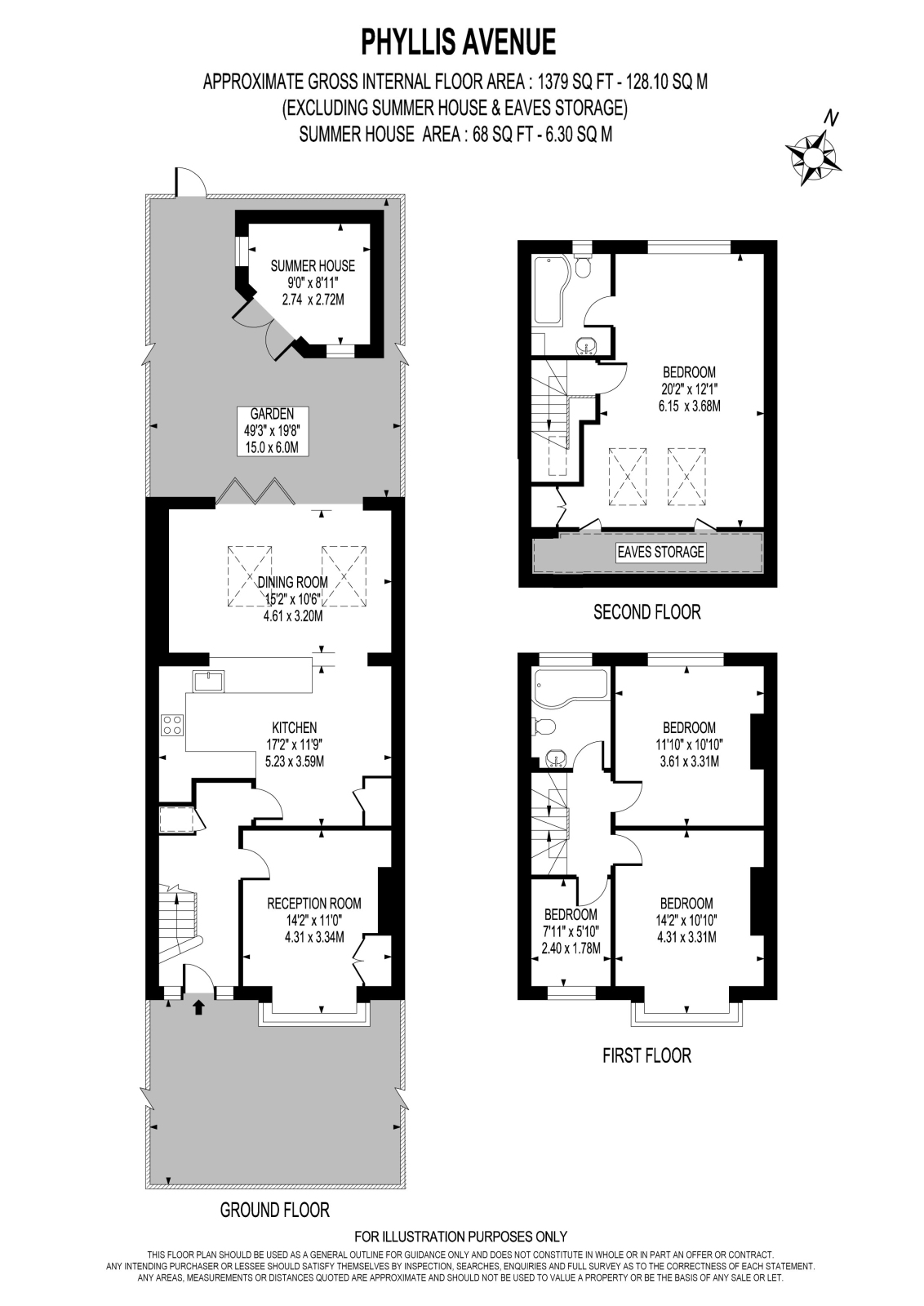 124, Phyllis Avenue, New Malden floorplan