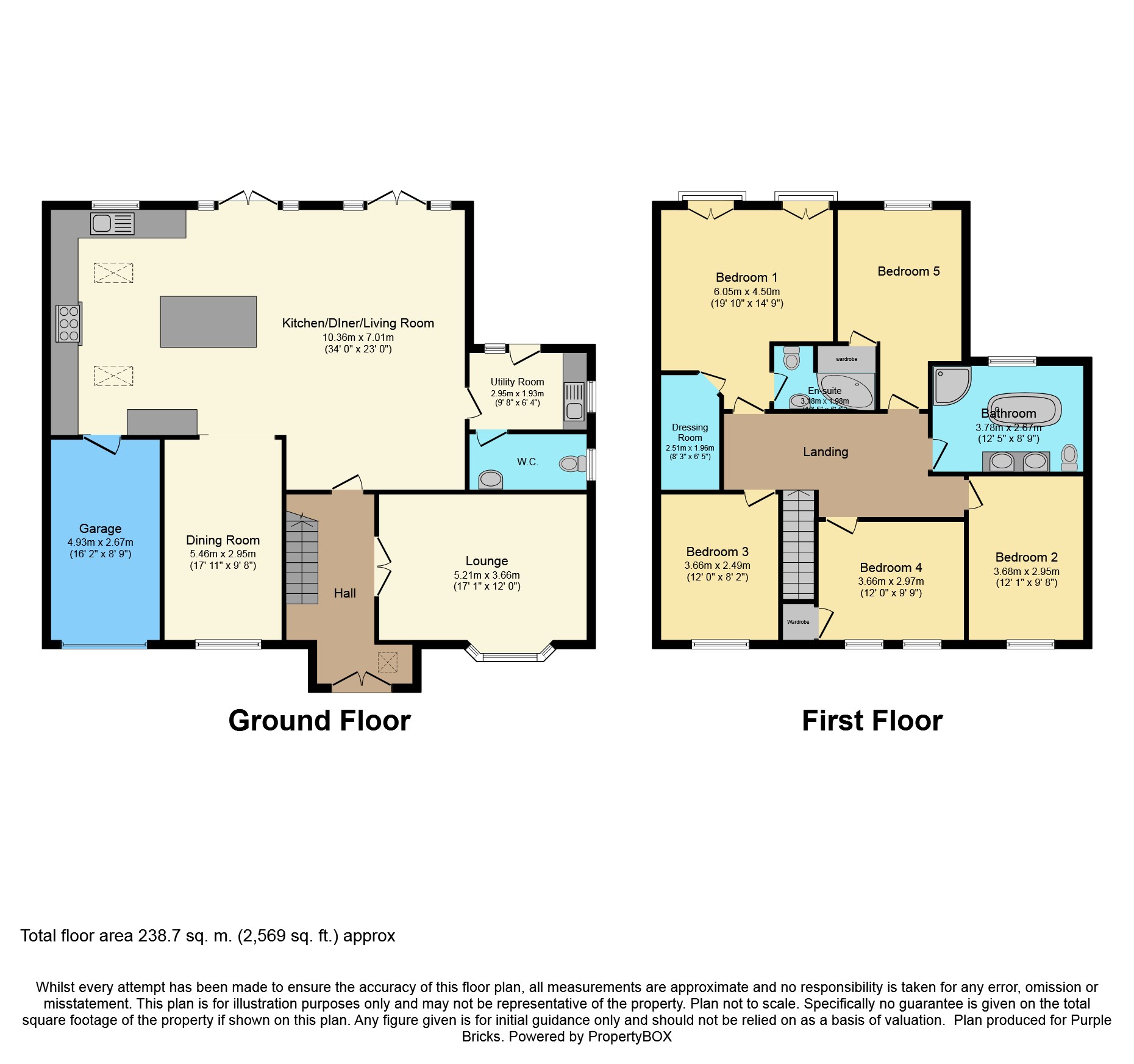 5 Bedrooms Detached house for sale in Main Street, Kirkby Green LN4