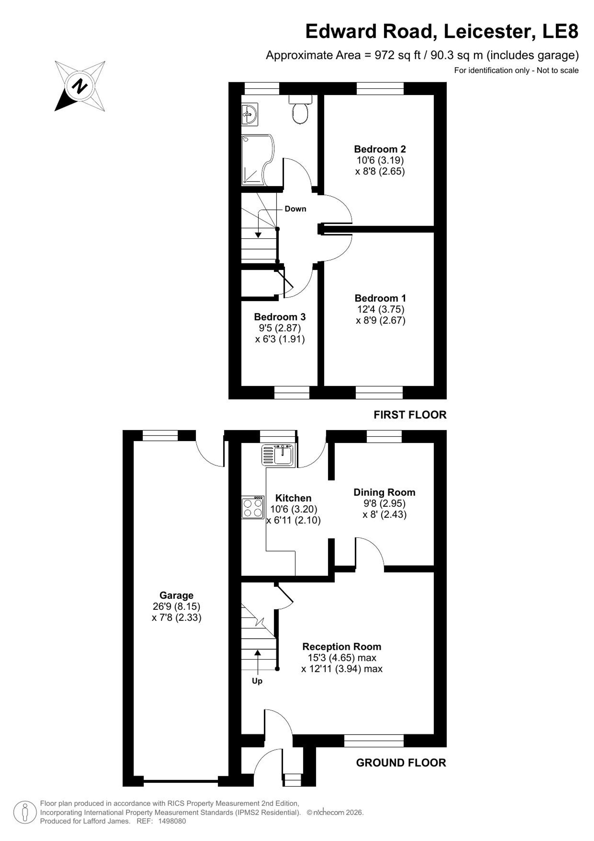 4 Edward Road, Leicester floorplan
