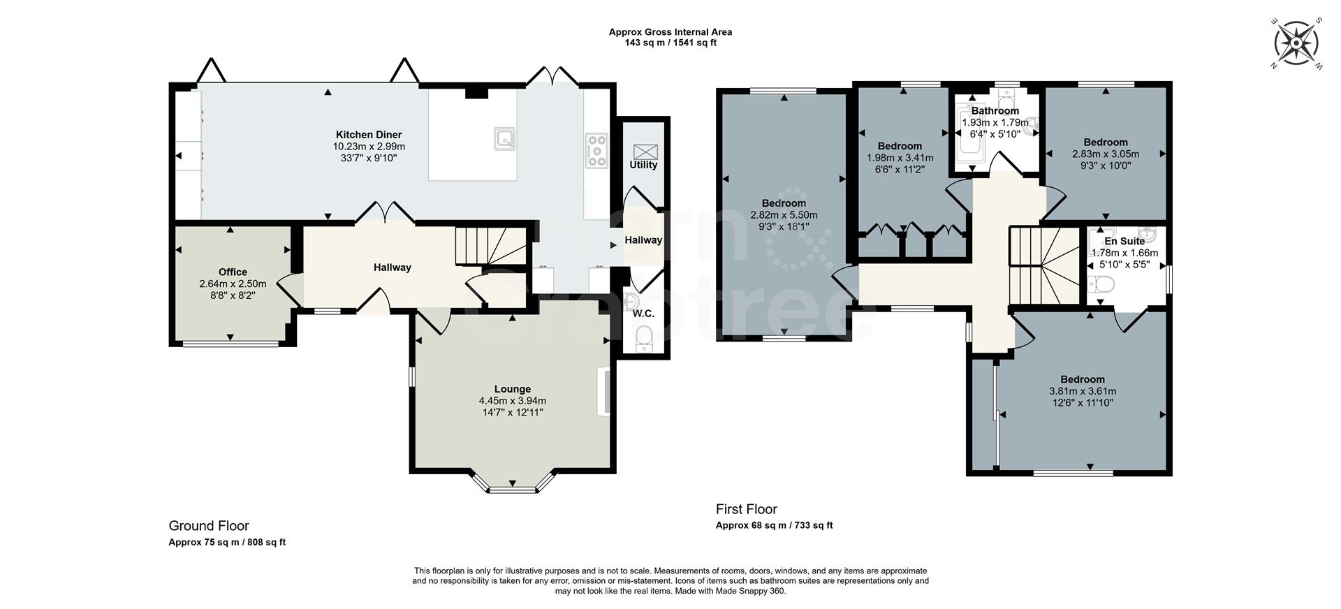 20, Glenmount Way, Cardiff floorplan