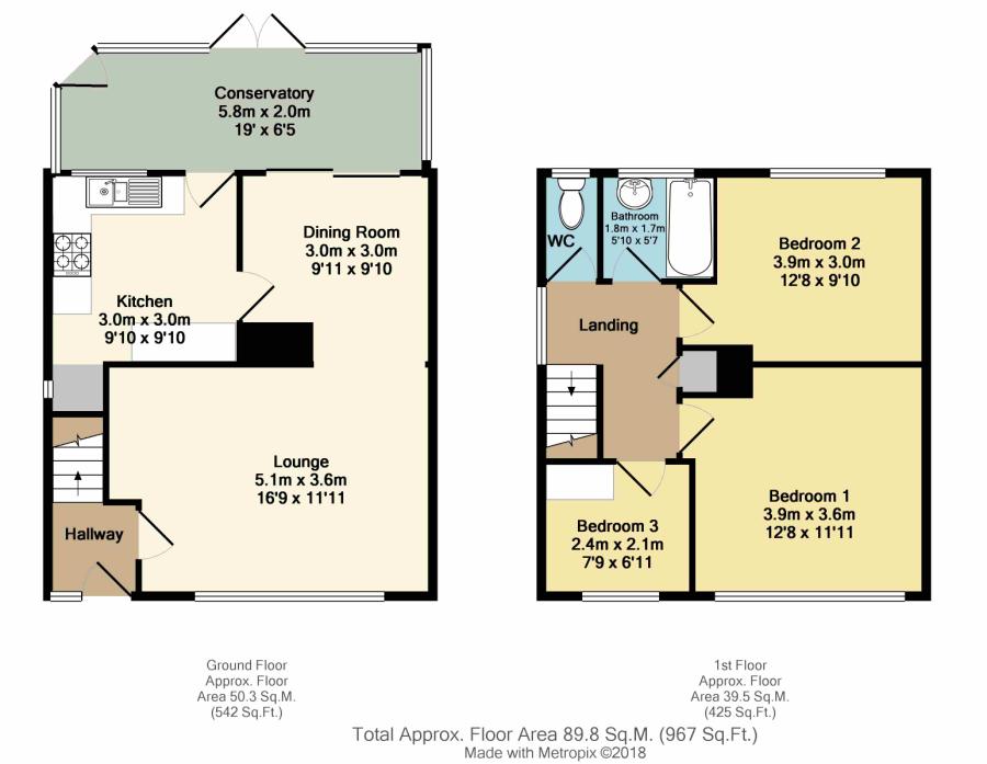 3 Bedrooms Detached house for sale in Princess Street, Brimington, Chesterfield, Derbyshire S43