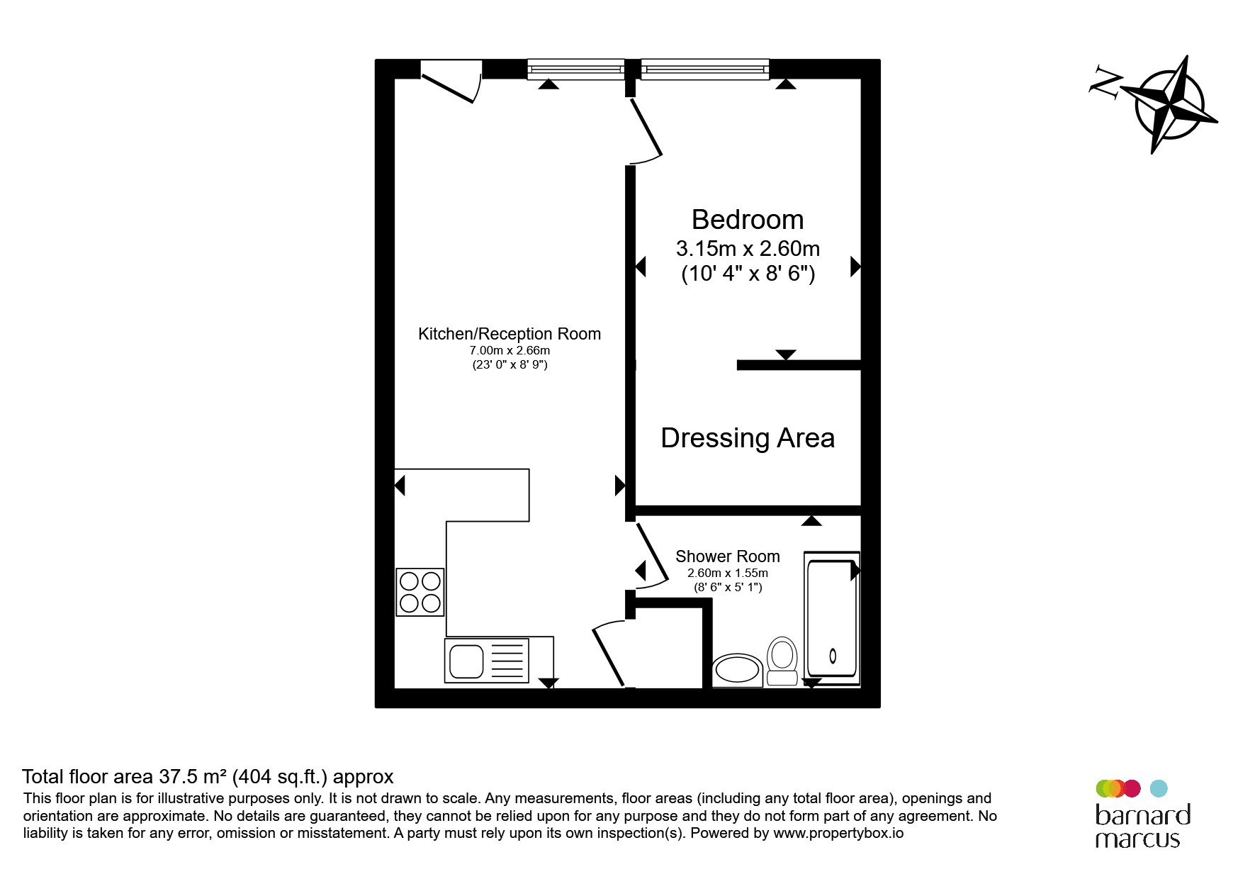 Flat 2, Fountain House, Cleeve Road, Leatherhead floorplan