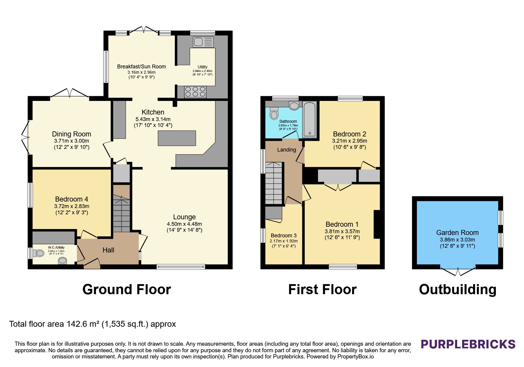 6, Brunswick Close, Felpham, Bognor Regis floorplan