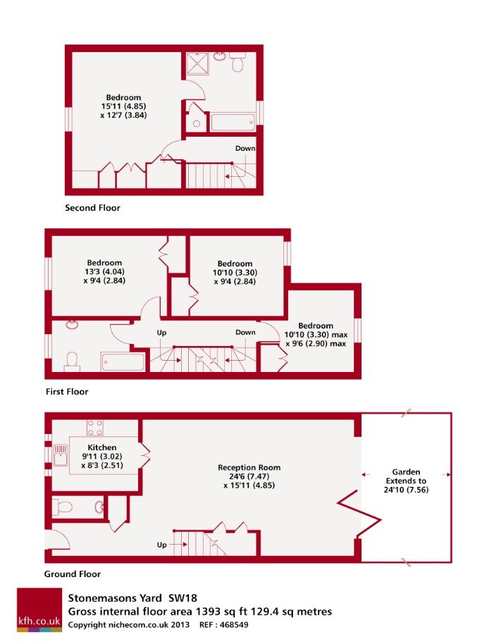 2, Stonemasons Yard, London floorplan