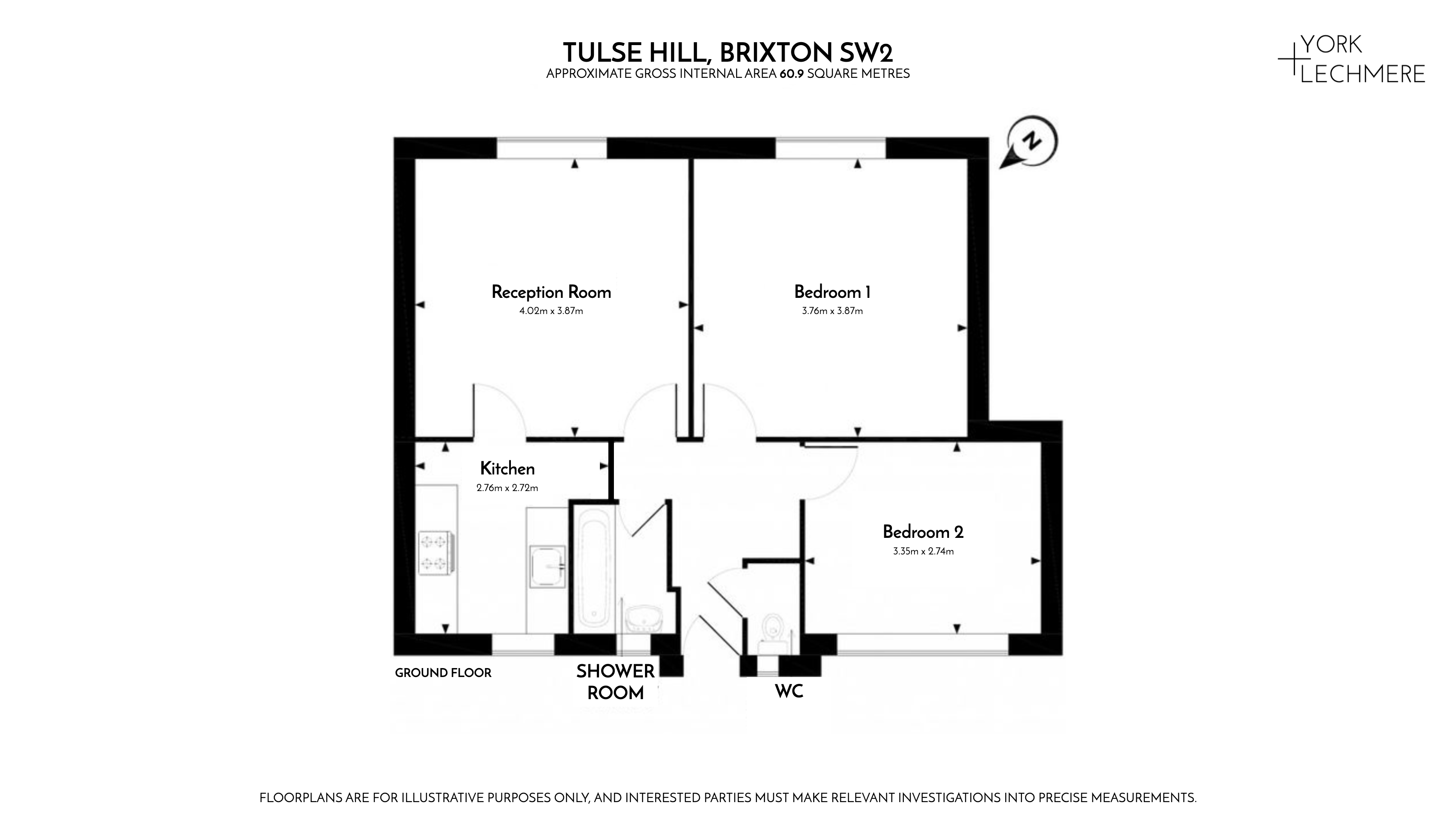 Tulse Hill, London floorplan