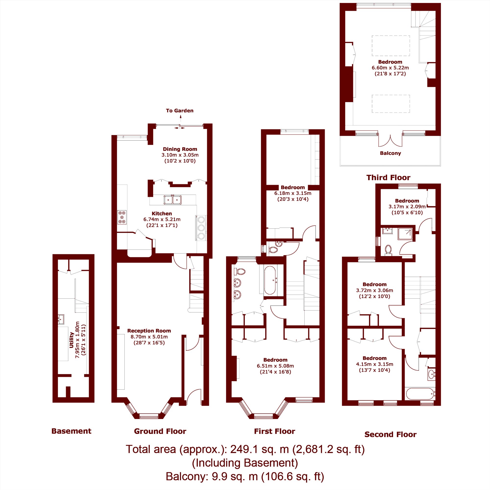 34, Radipole Road, London floorplan