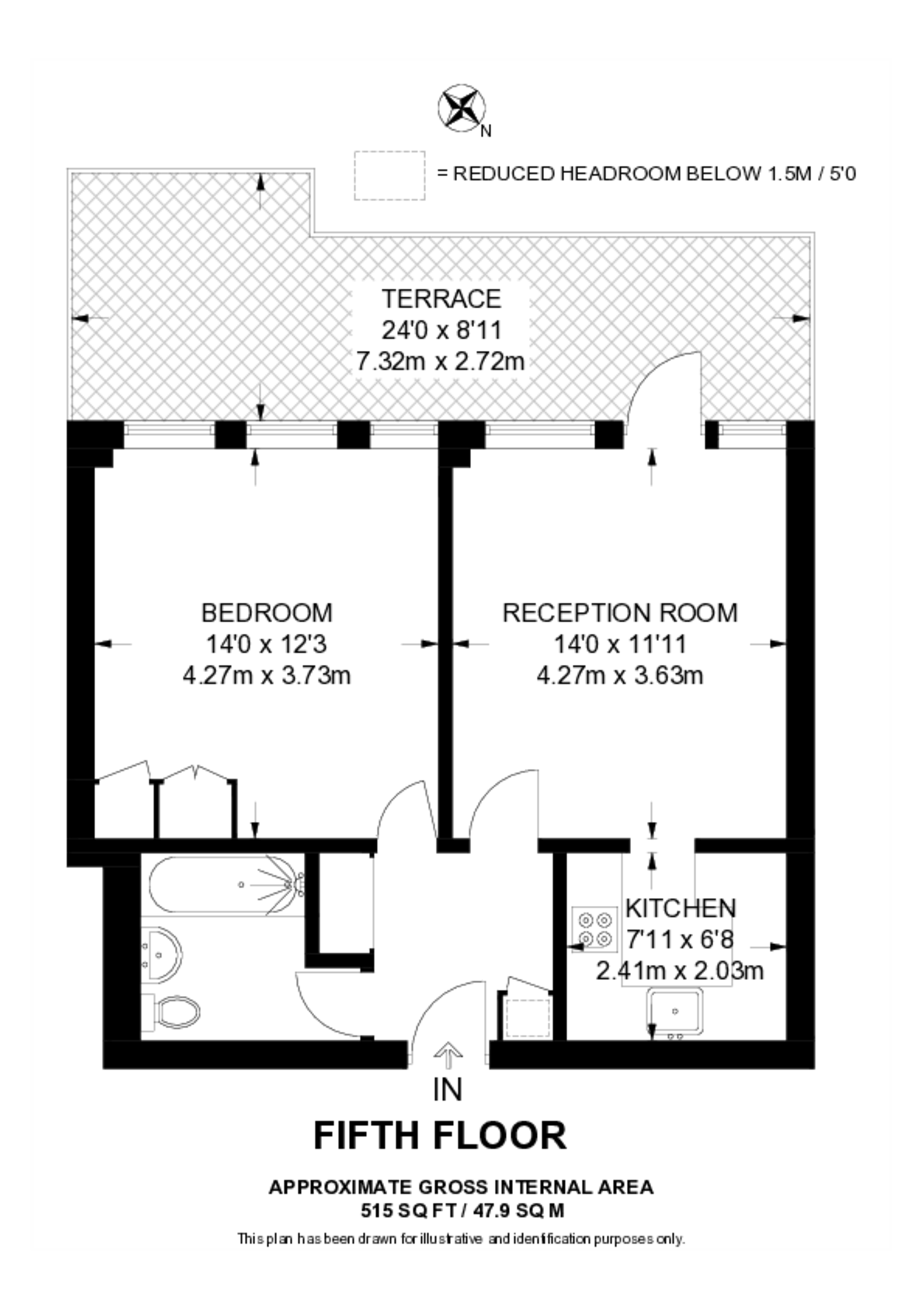 Collingwood House, Fitzrovia floorplan