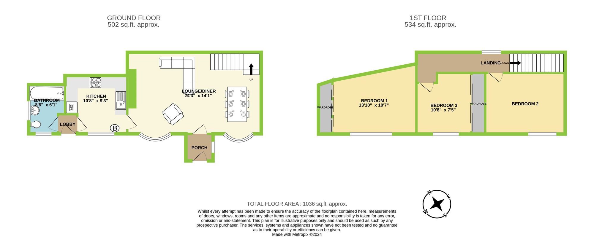 43 Pantygraigwen Road, Pontypridd floorplan