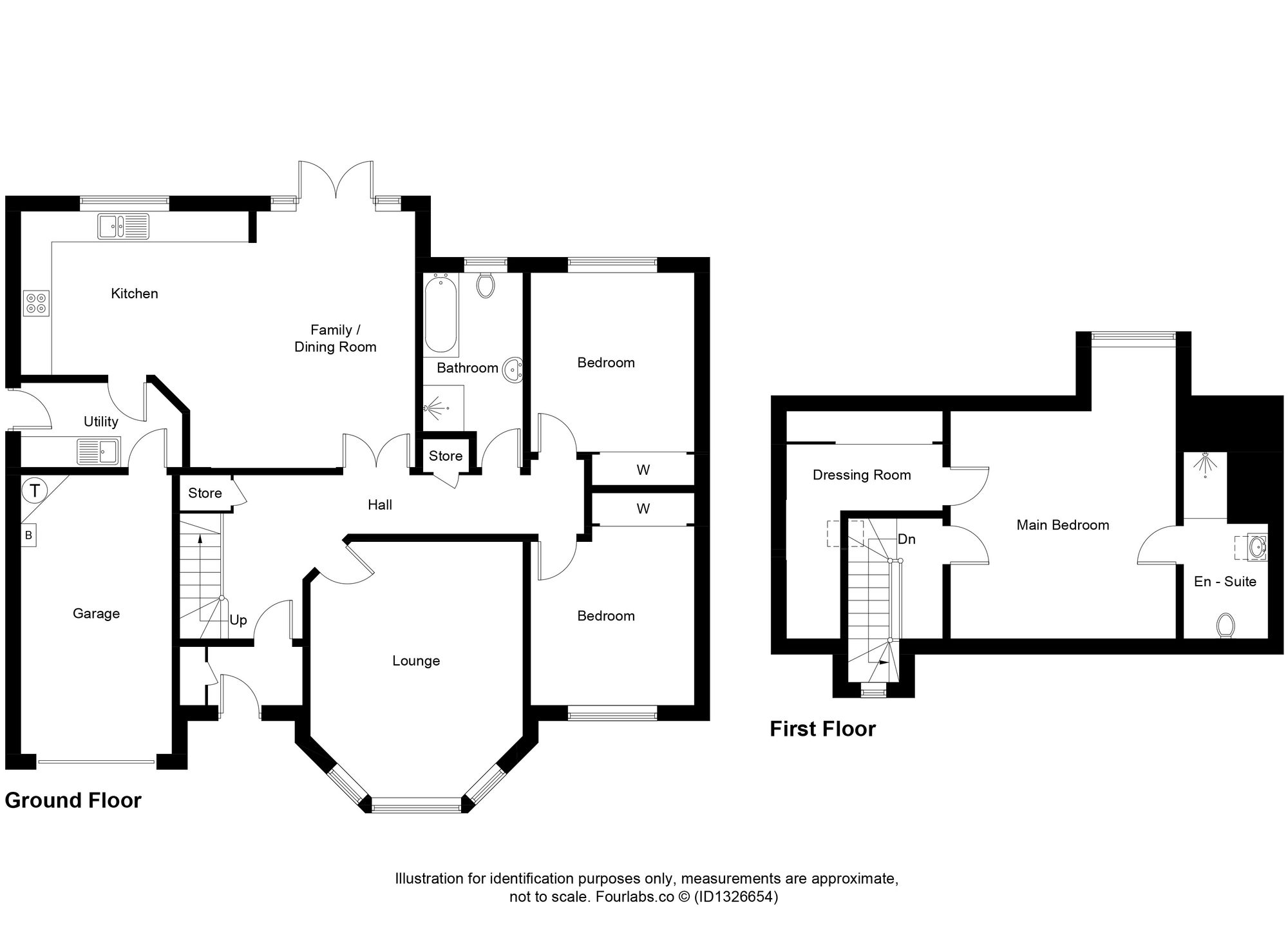 36 Lochtyview Way, Kirkcaldy floorplan