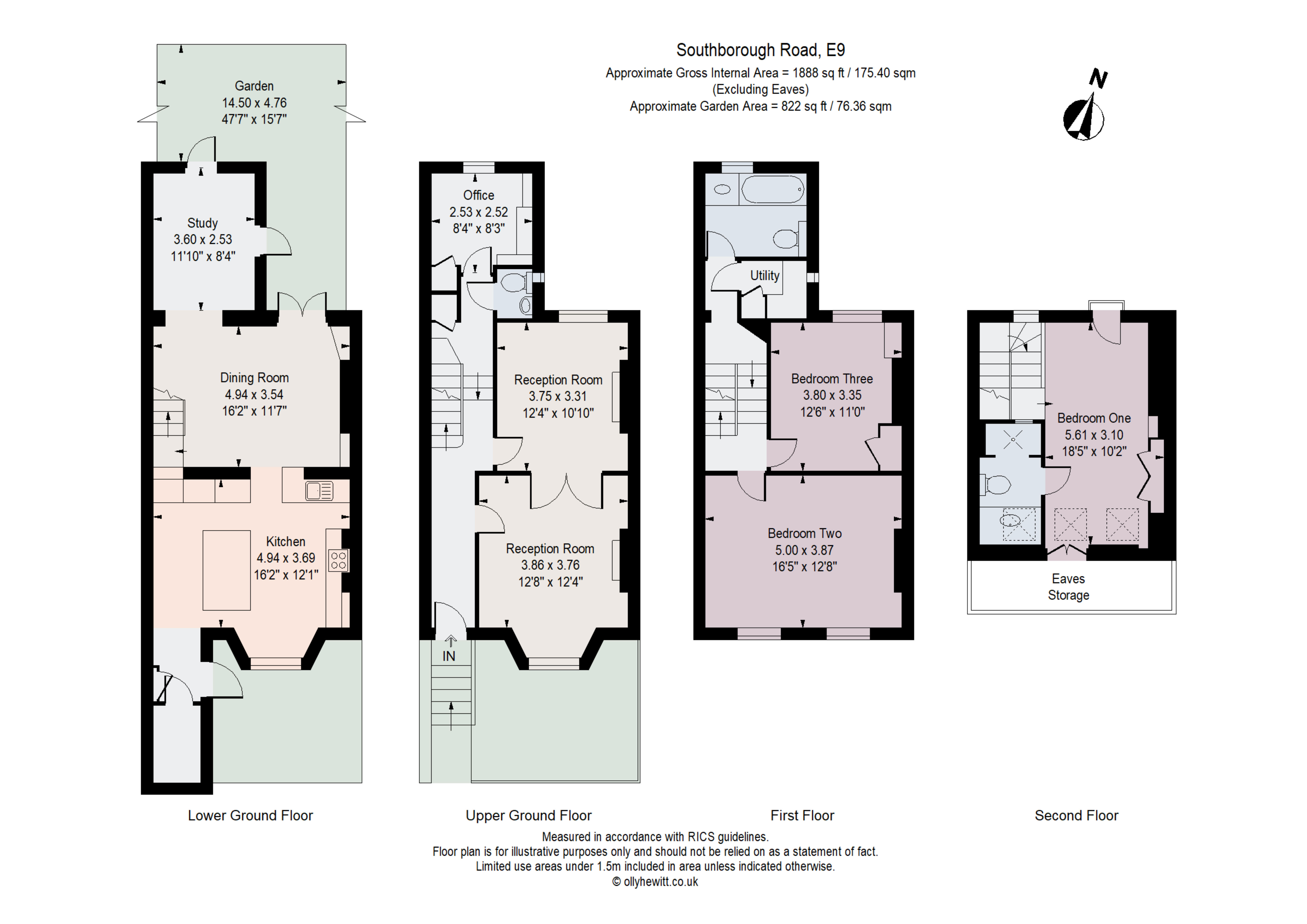 35, Southborough Road, London floorplan