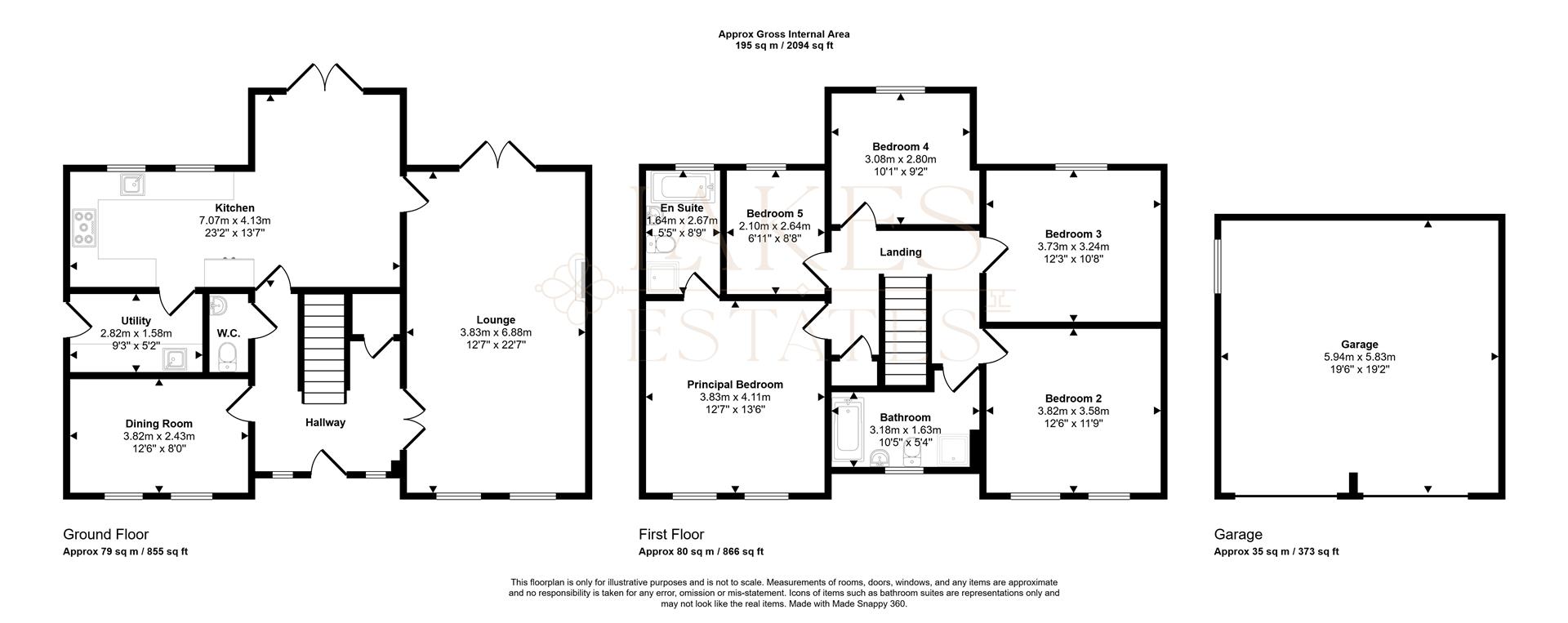 52, Carleton Meadows, Penrith floorplan