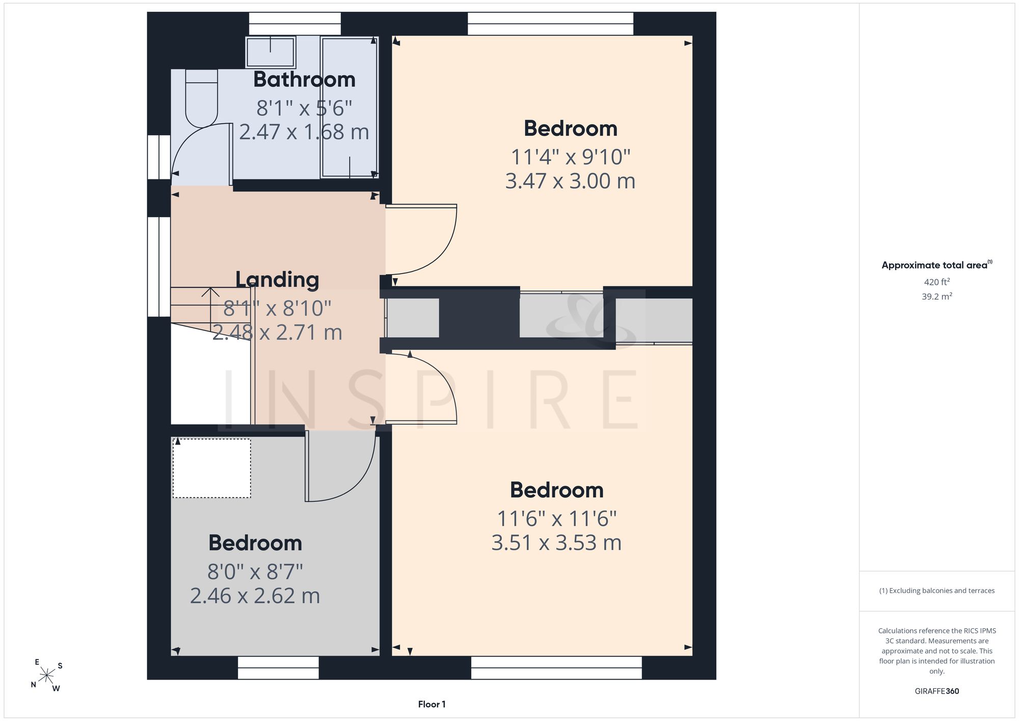 24 Buckmans Road, Crawley floorplan