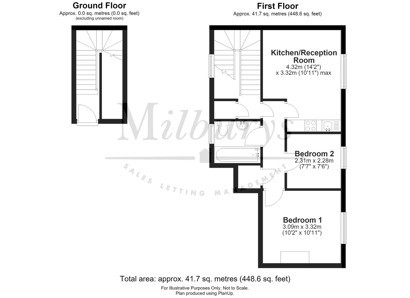 Flat 1, 11, Long Street, Wotton-under-Edge floorplan