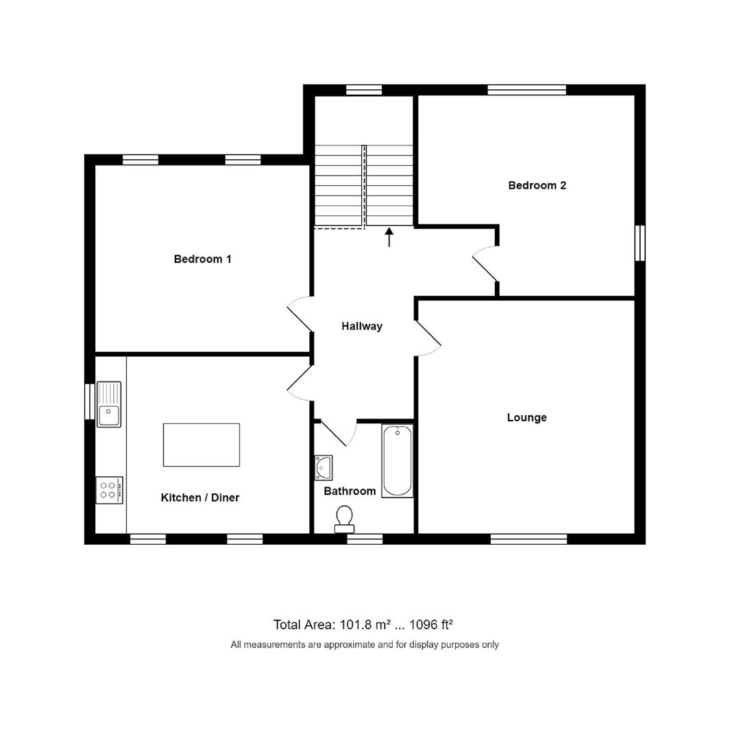 Apartment 6, Allerton House, Leeds floorplan
