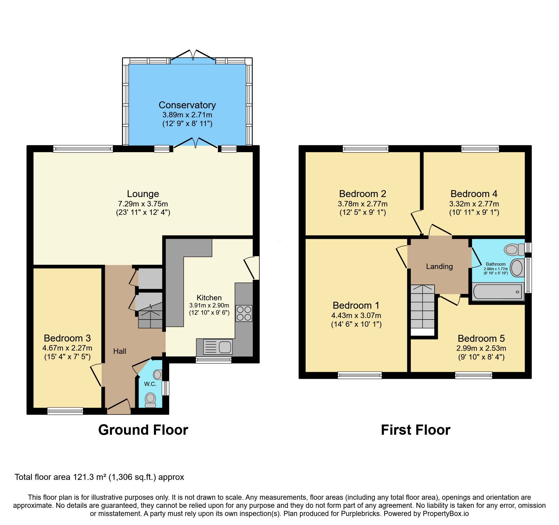 22, Coronation Avenue, Tilbury floorplan