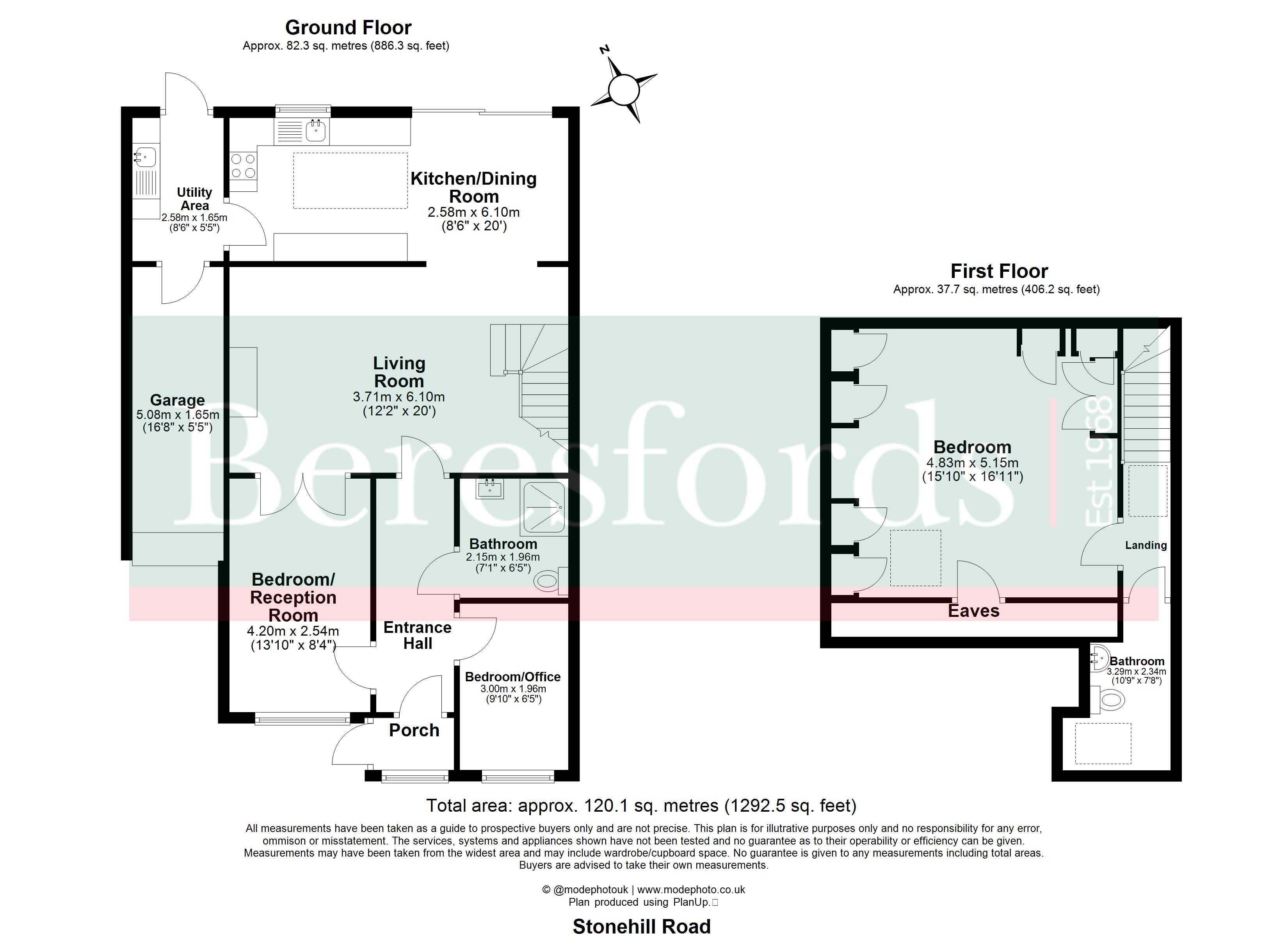 35, Stonehill Road, Chelmsford floorplan